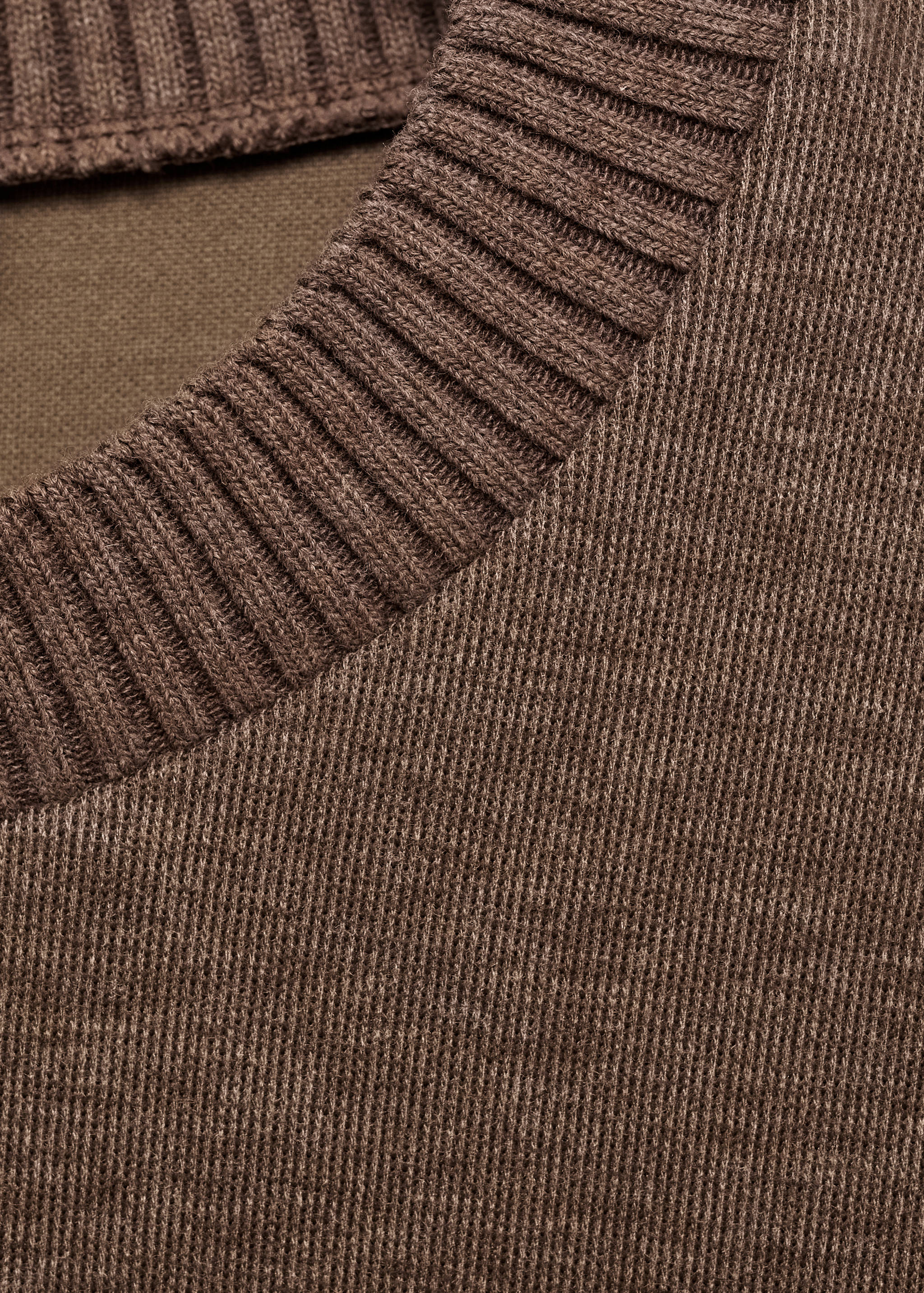 流苏细节露肩针织上衣 - null