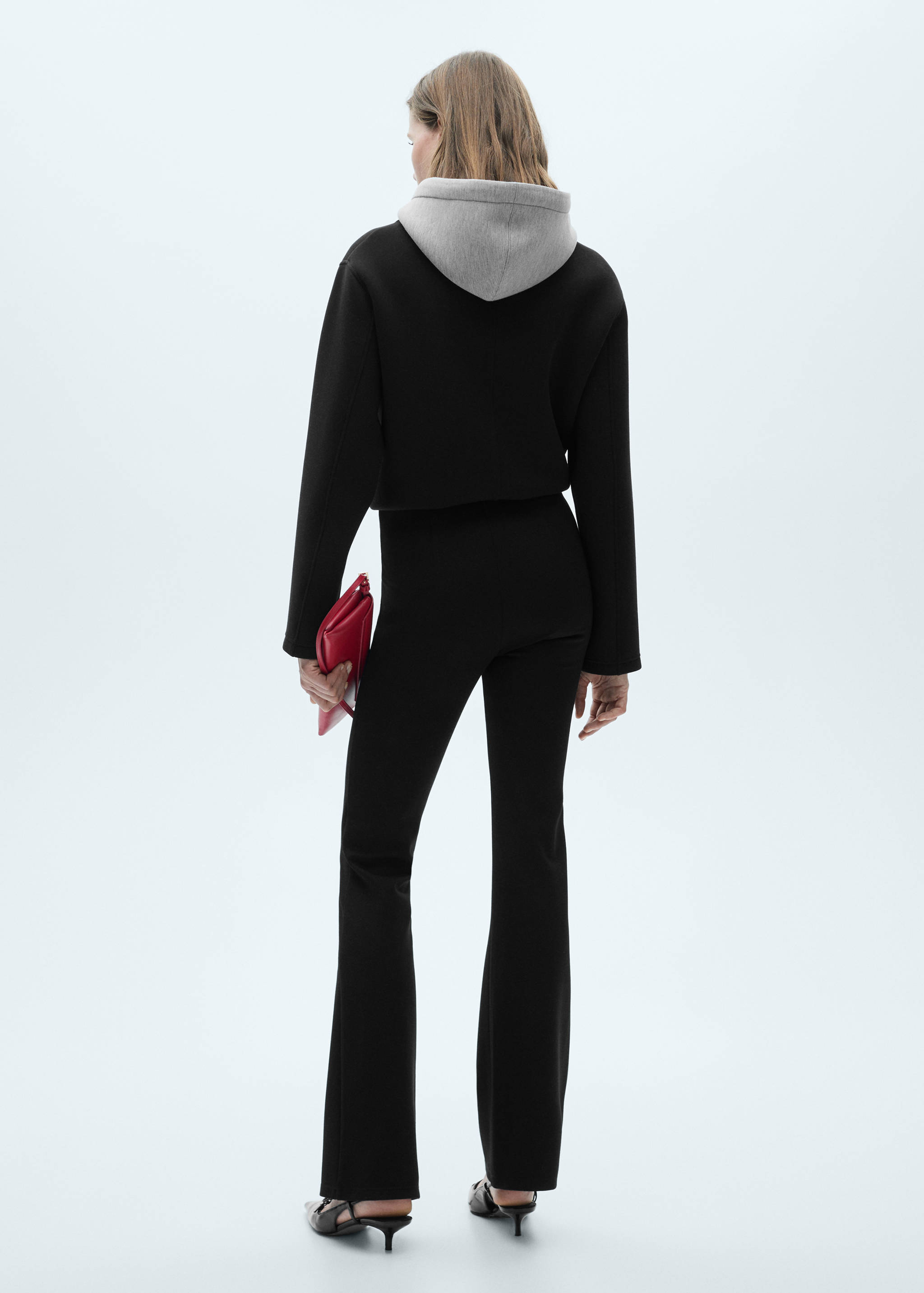 Flared leggings - Reverse of the article