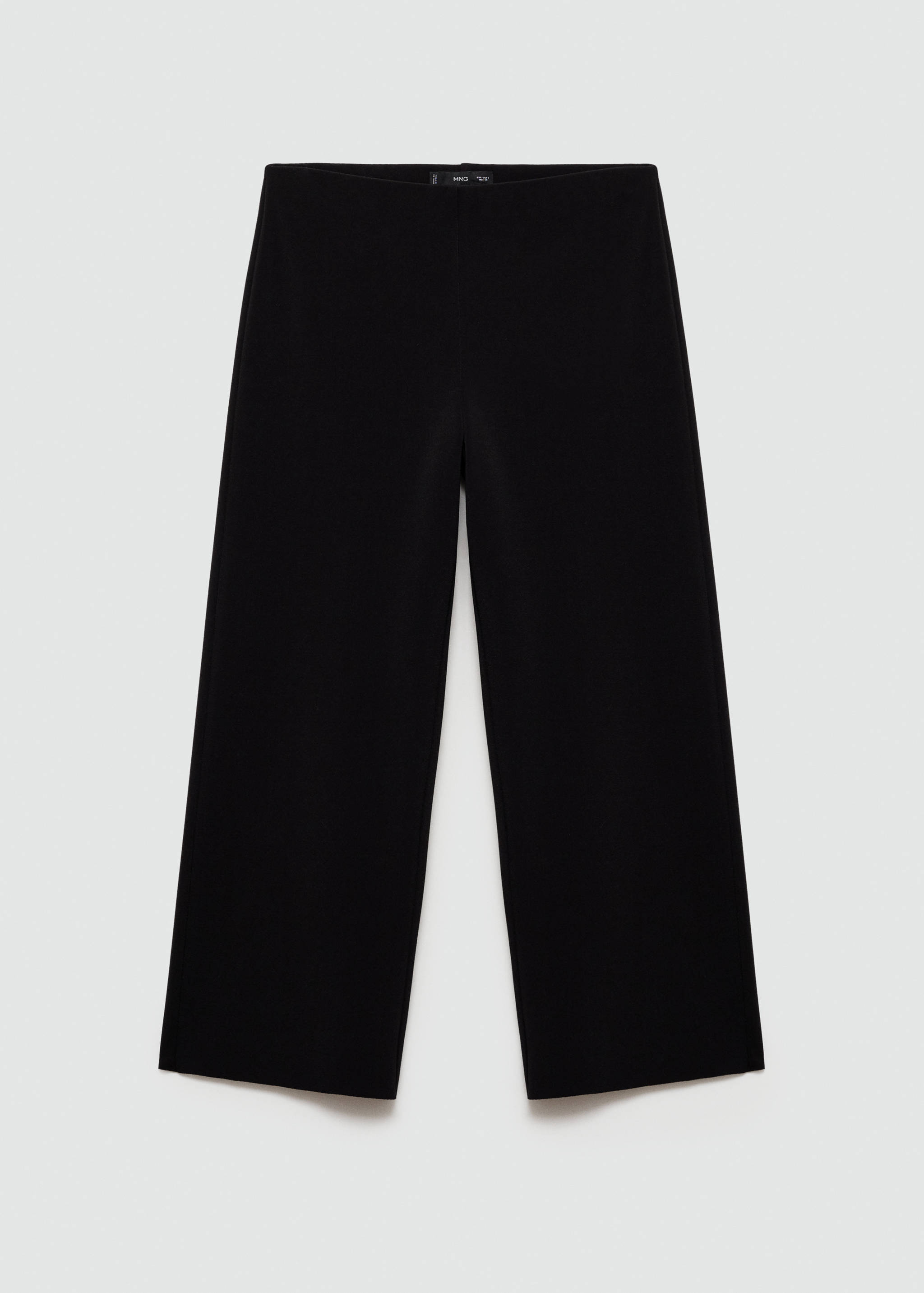 Flowy straight-fit trousers - Article without model