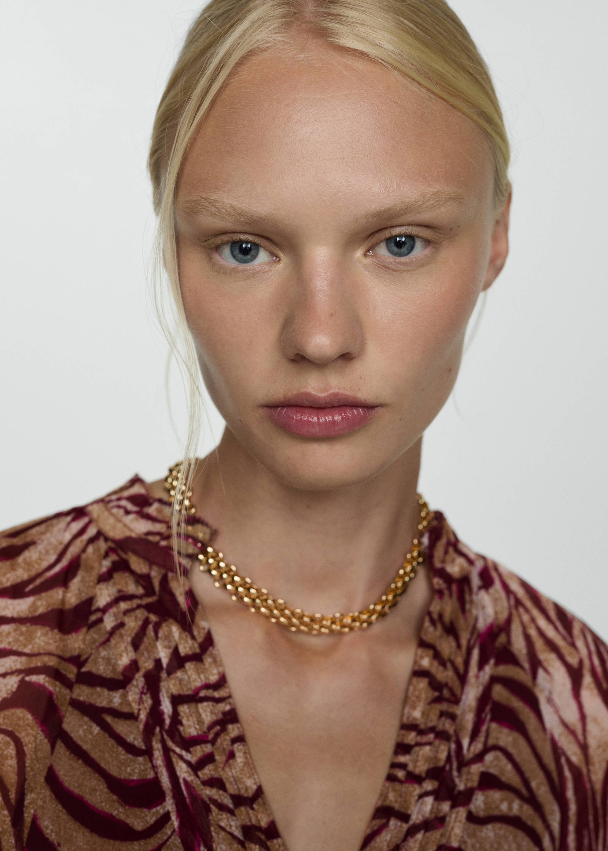 Vestido largo estampado - Detalle del artículo 1