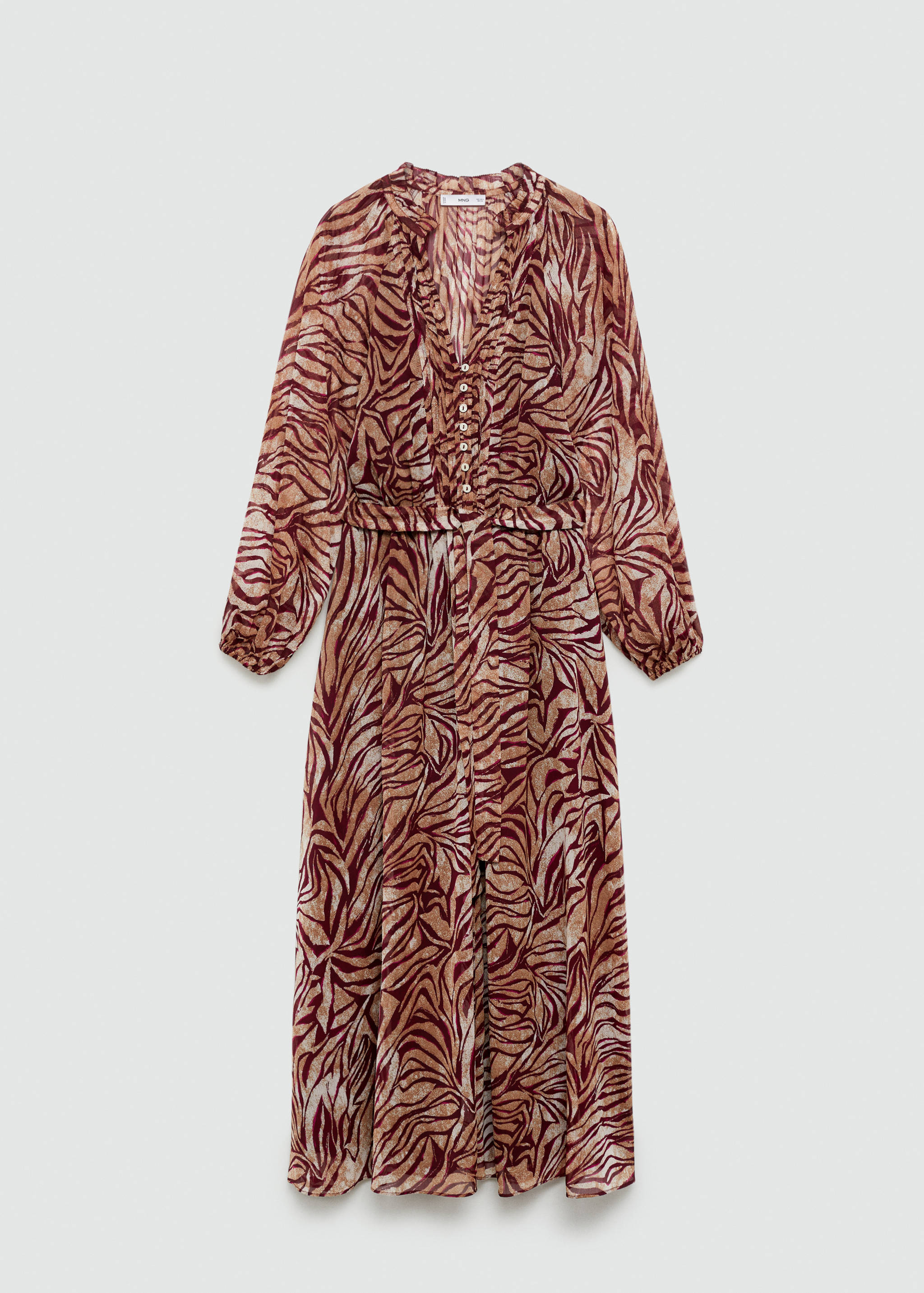 Vestido largo estampado - Artículo sin modelo