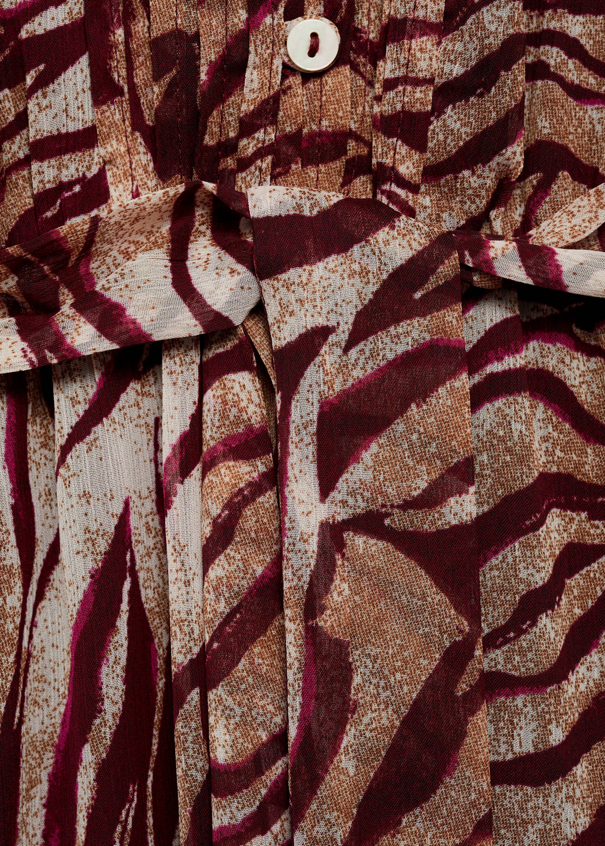 Vestido largo estampado - Detalle del artículo 8