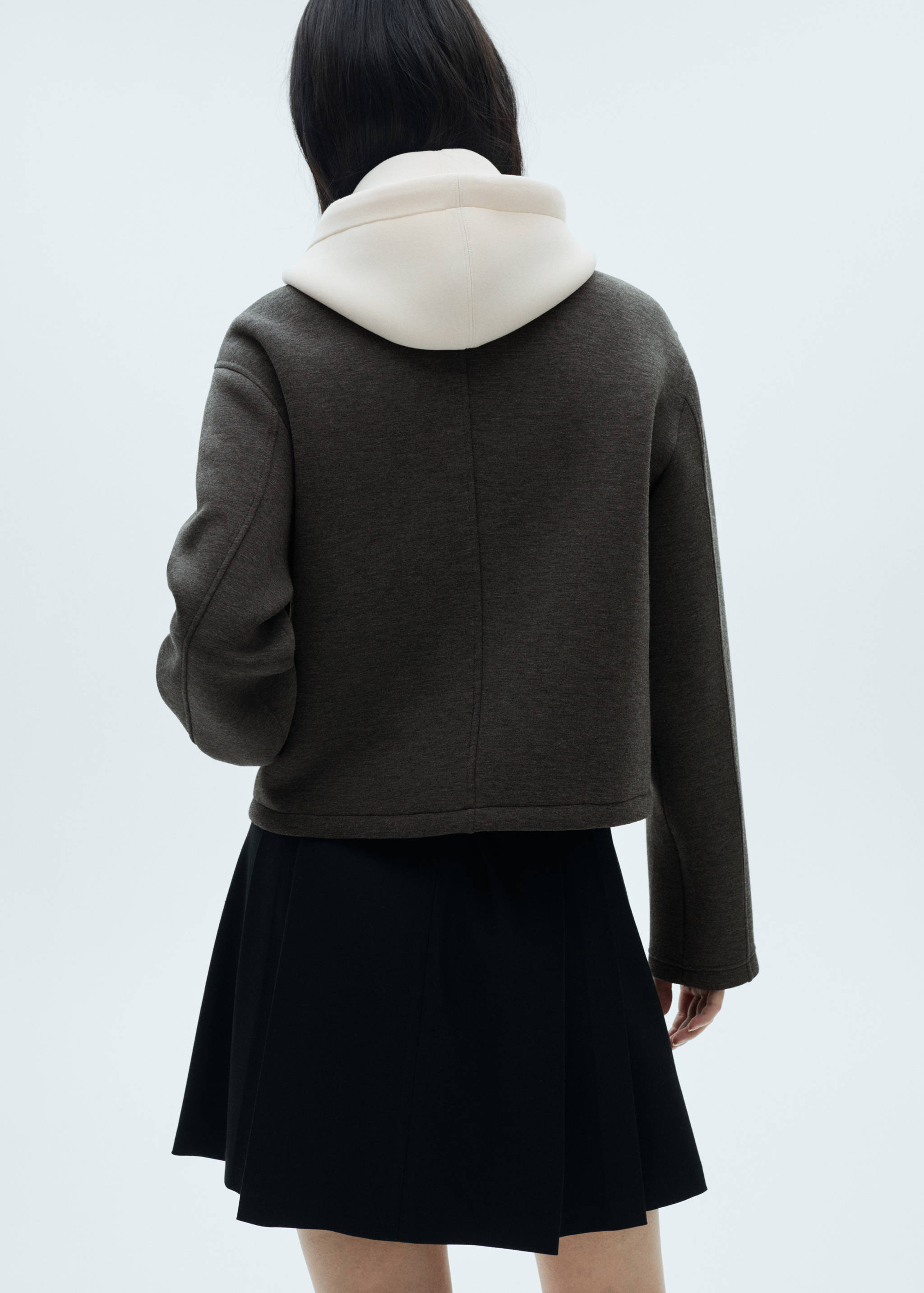 Veste combinée capuche - Verso de l’article