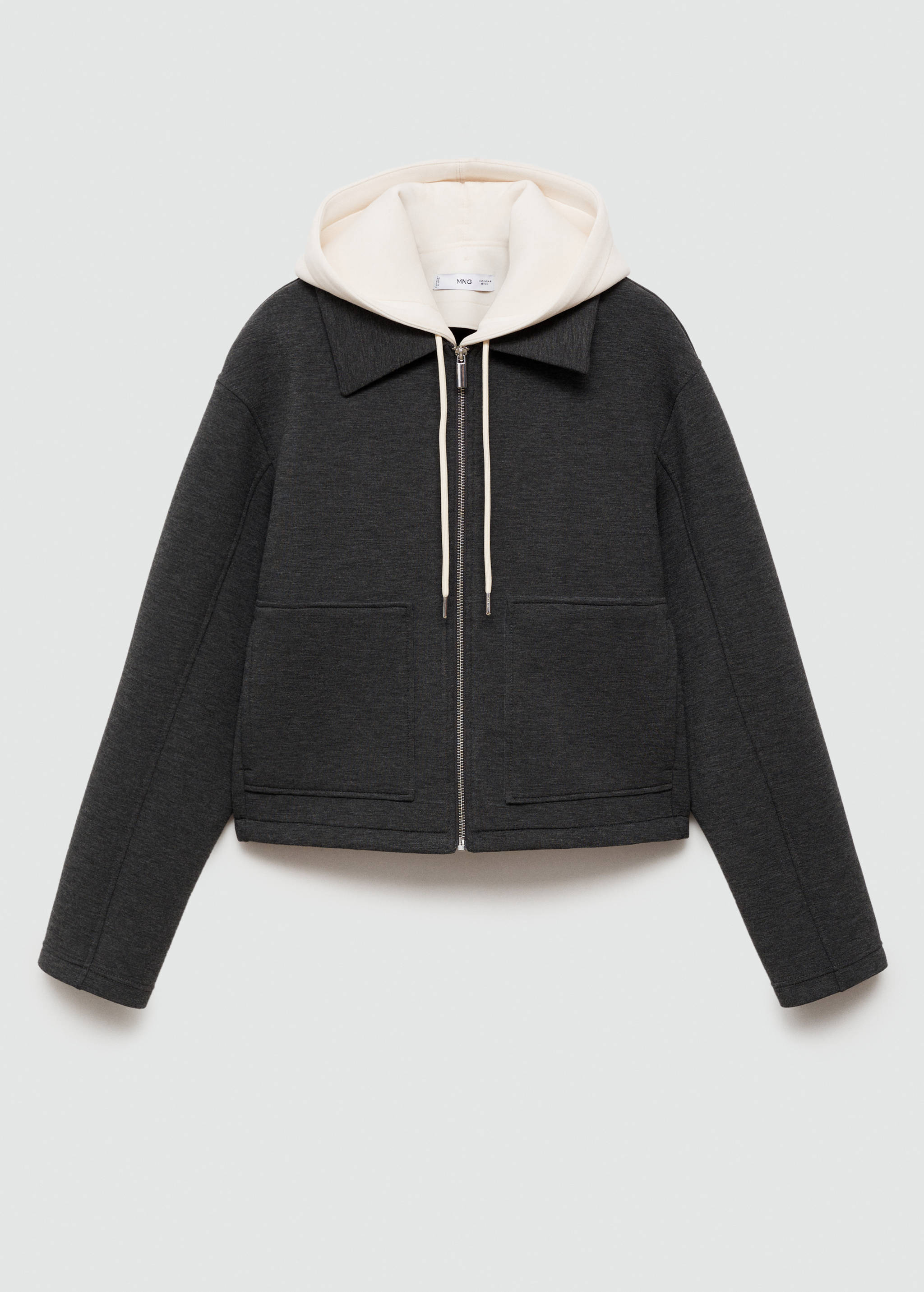 Combined hooded jacket - Article without model