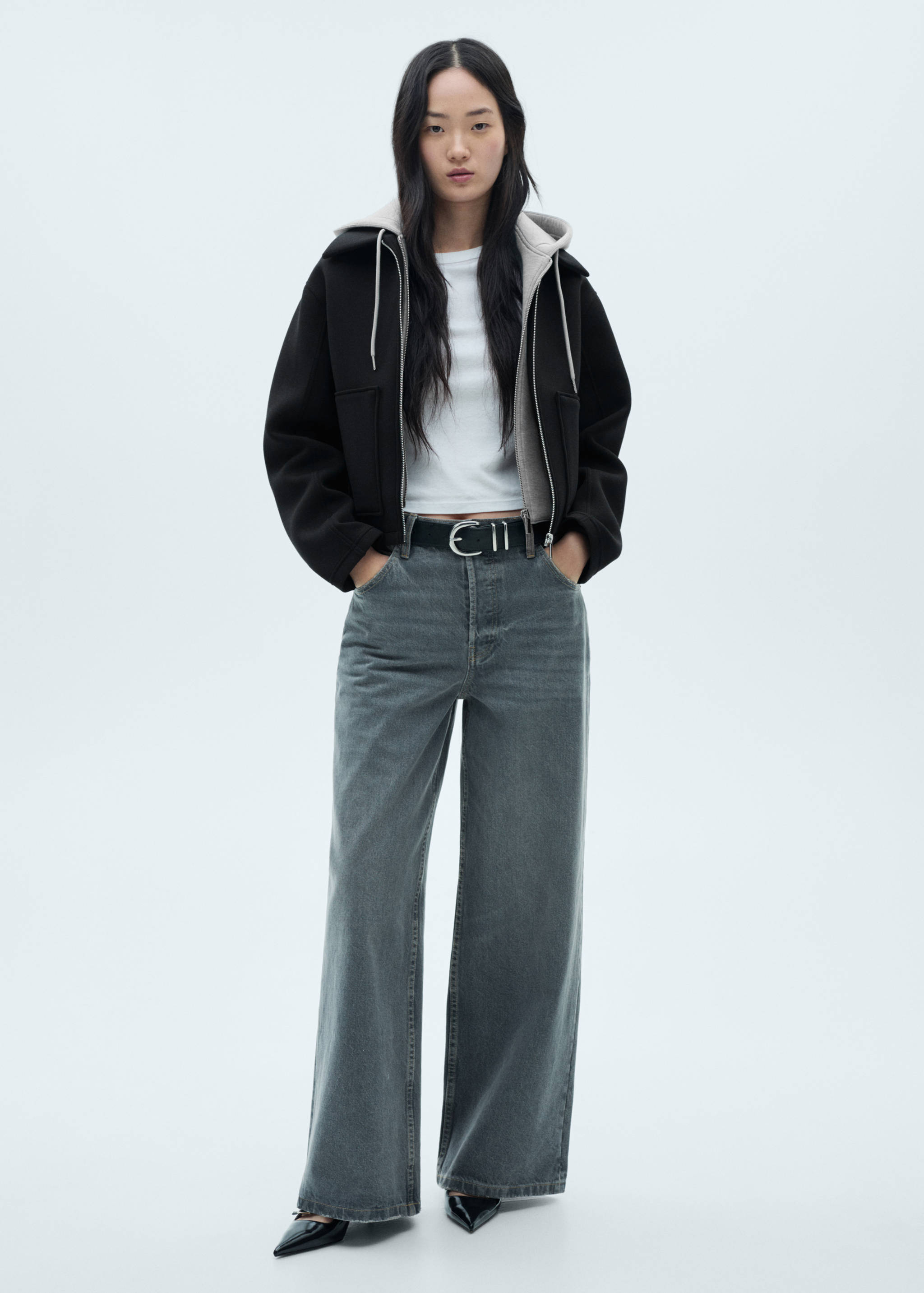 Veste combinée capuche - Plan général