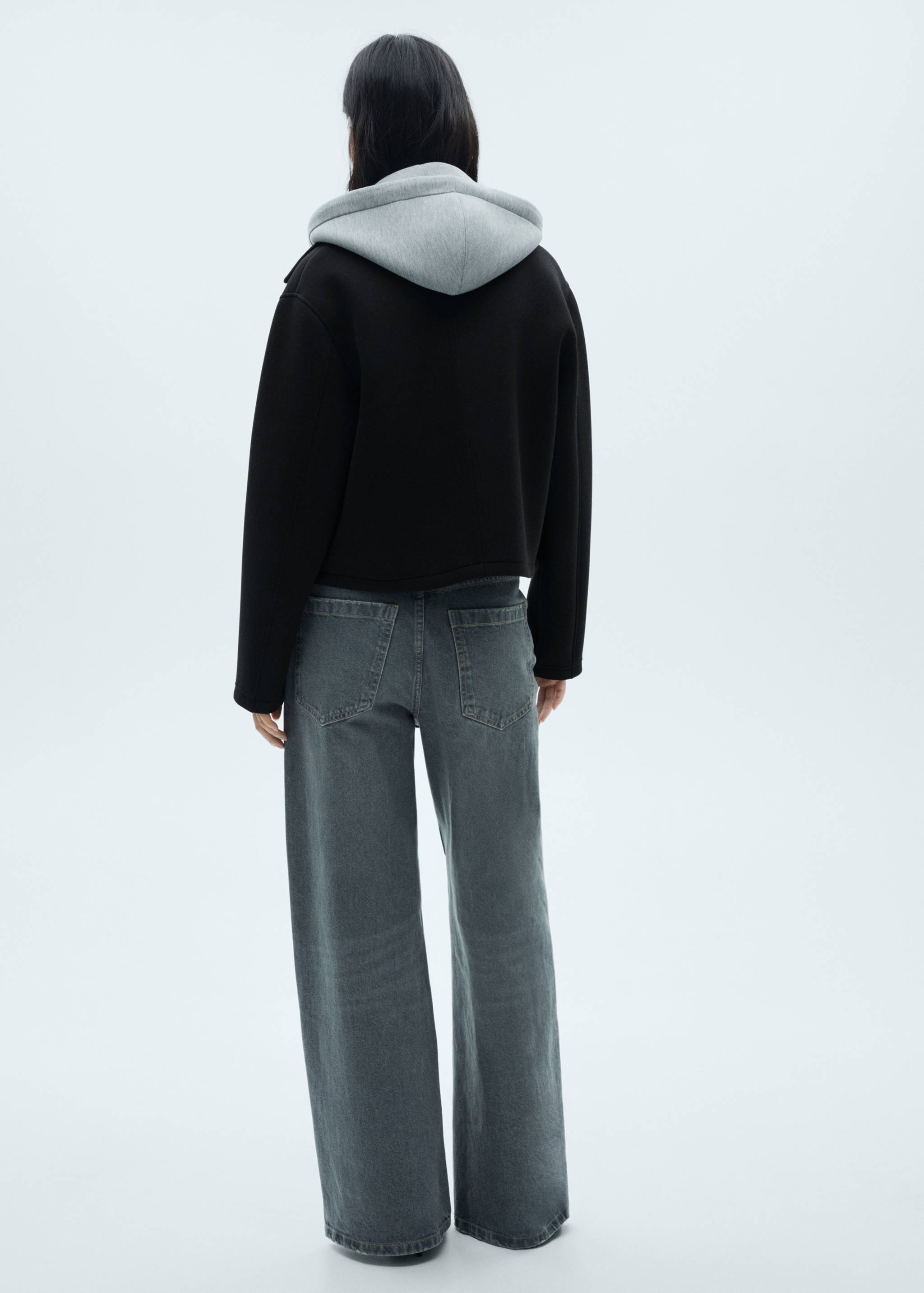 Veste combinée capuche - Verso de l’article