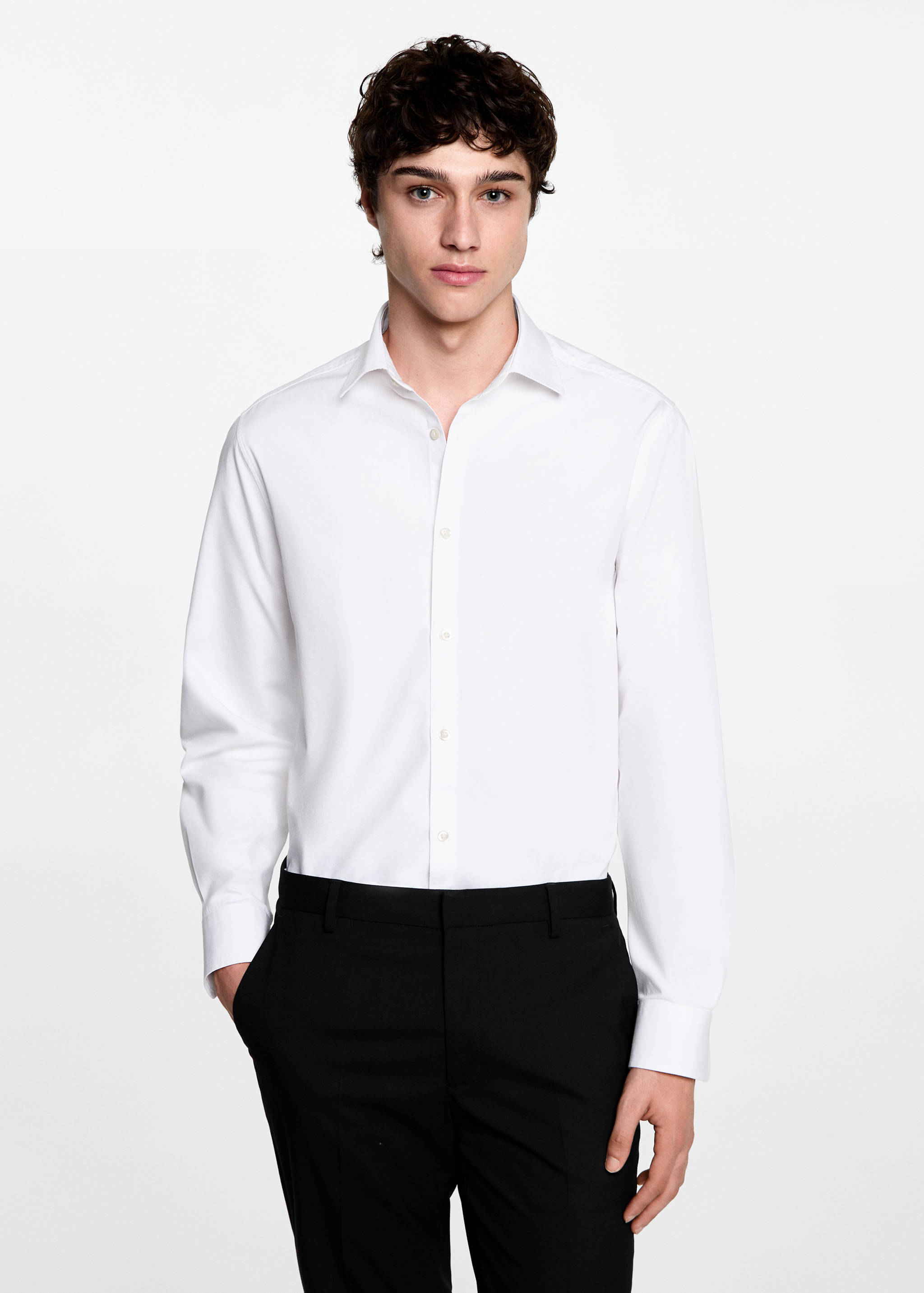 Chemise en coton - Plan moyen