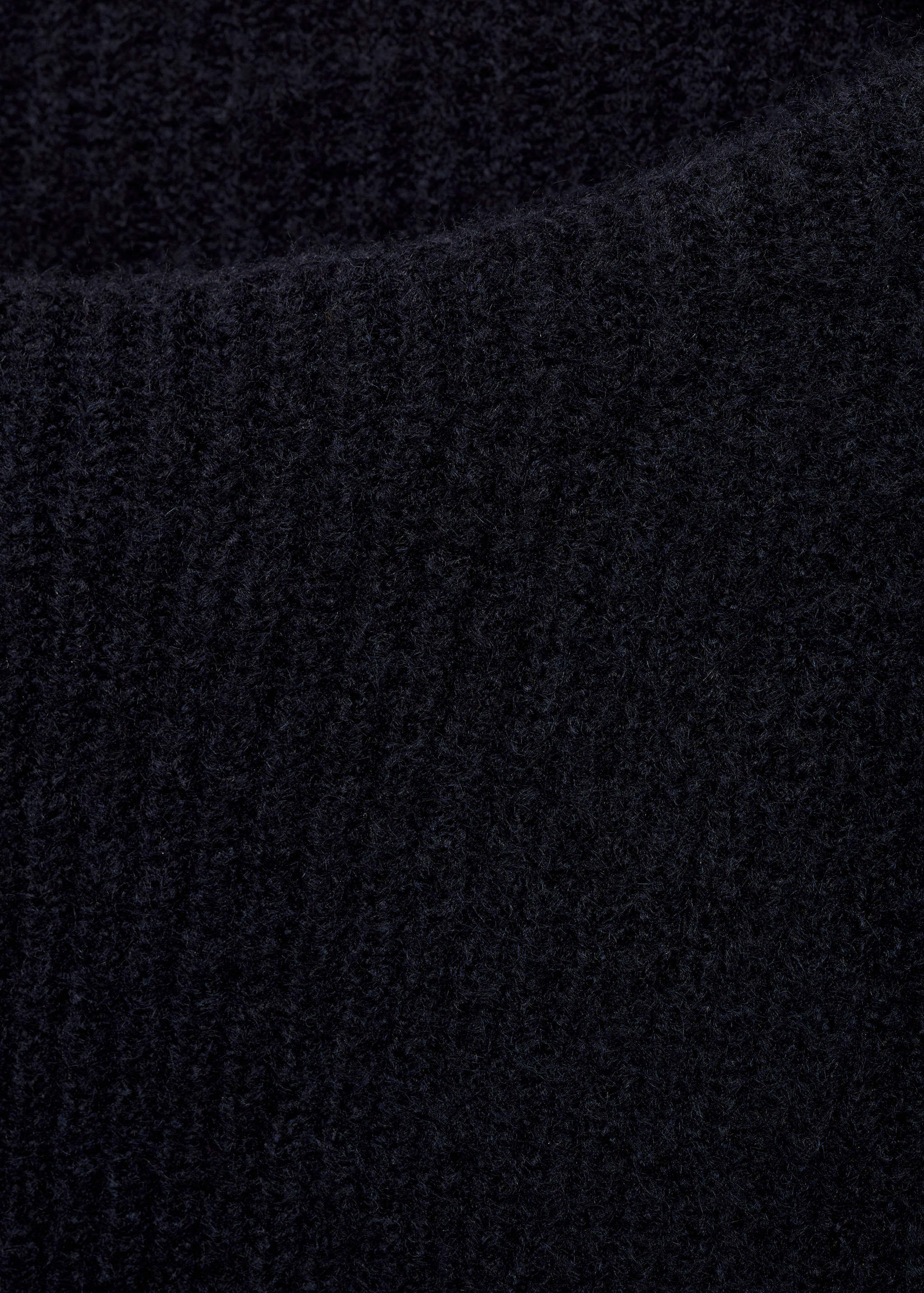 Knitted sweater with perkins neck - Details of the article 8