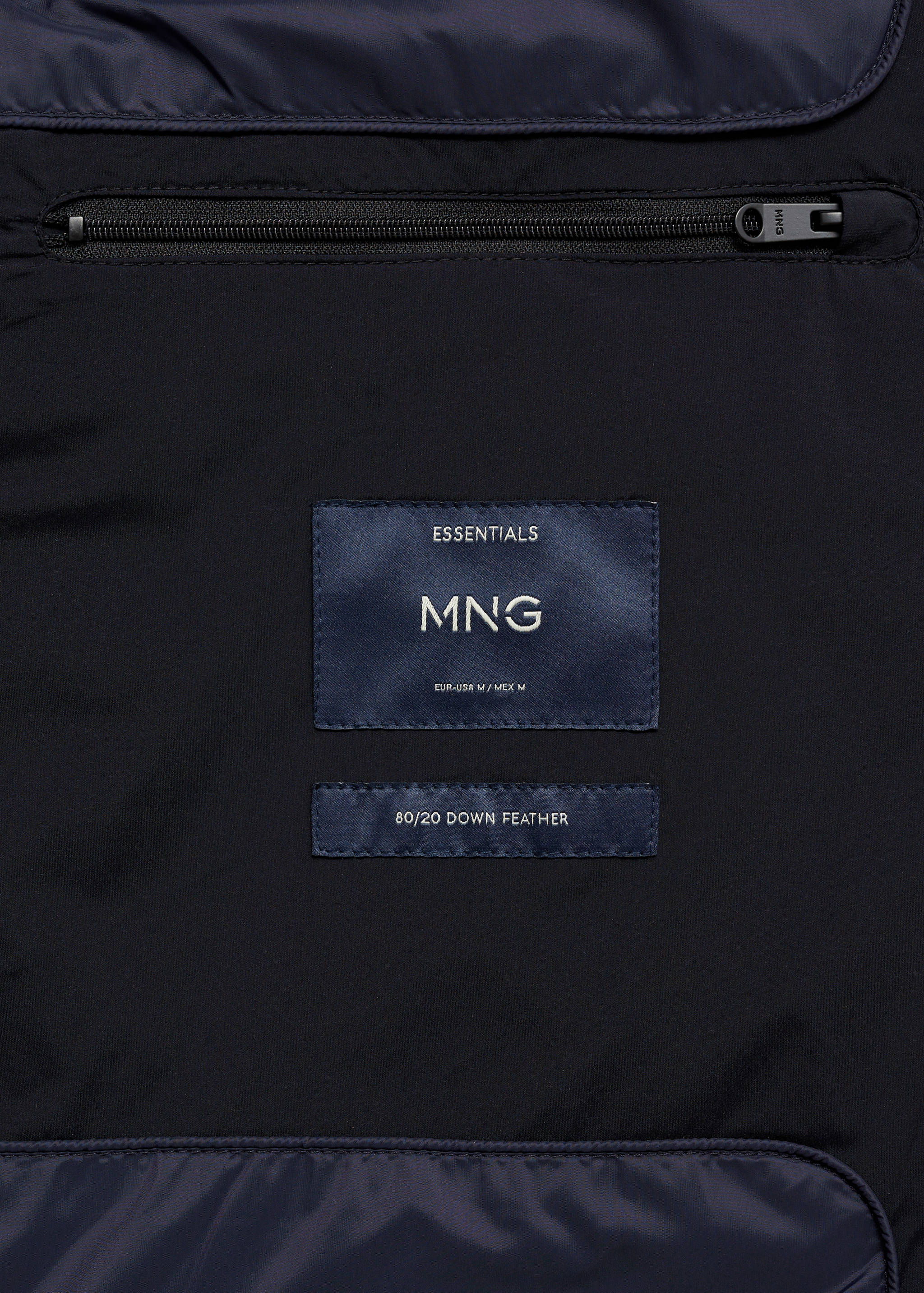 Quilted jacket with feather filling - Details of the article 0