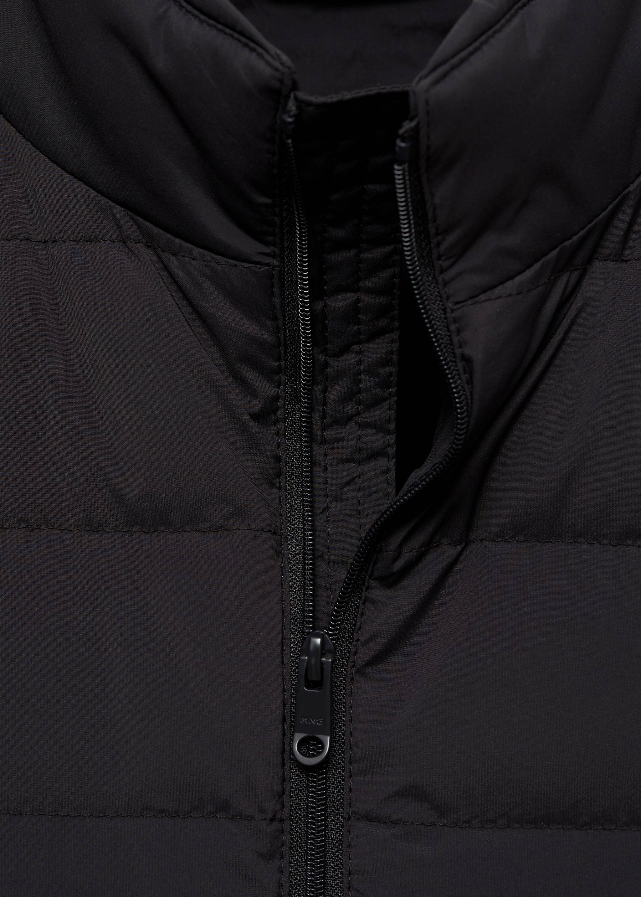 Quilted jacket with feather filling - Details of the article 8