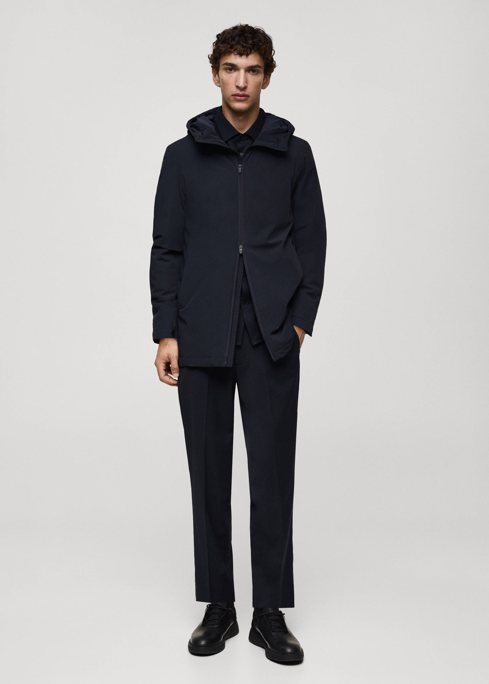 Thermore® waterproof quilted parka with Thermore® padding - General plane