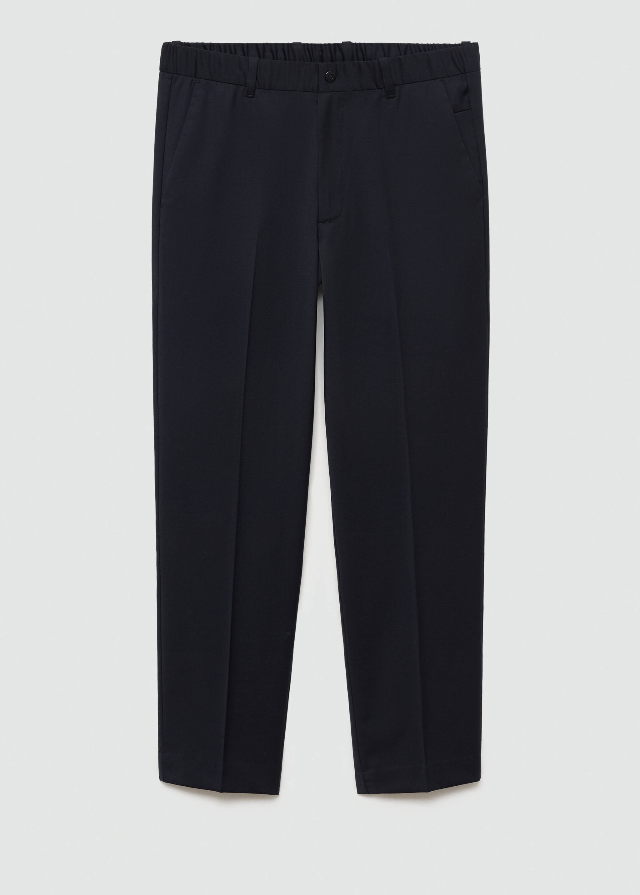 Coolmax® stretch-fabric slim-fit trousers - Article without model