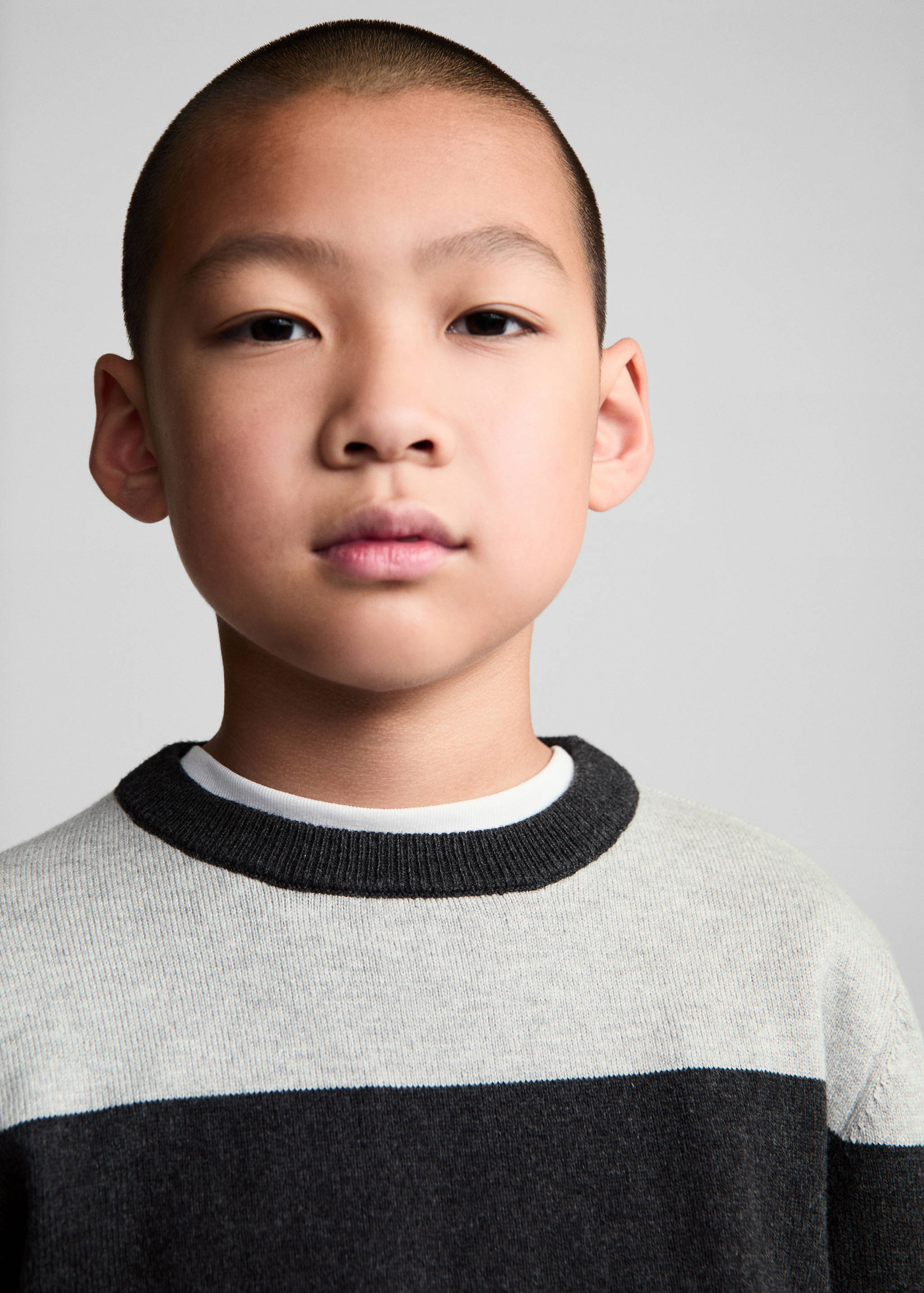 Pull-over en maille à rayures - Détail de l'article 1