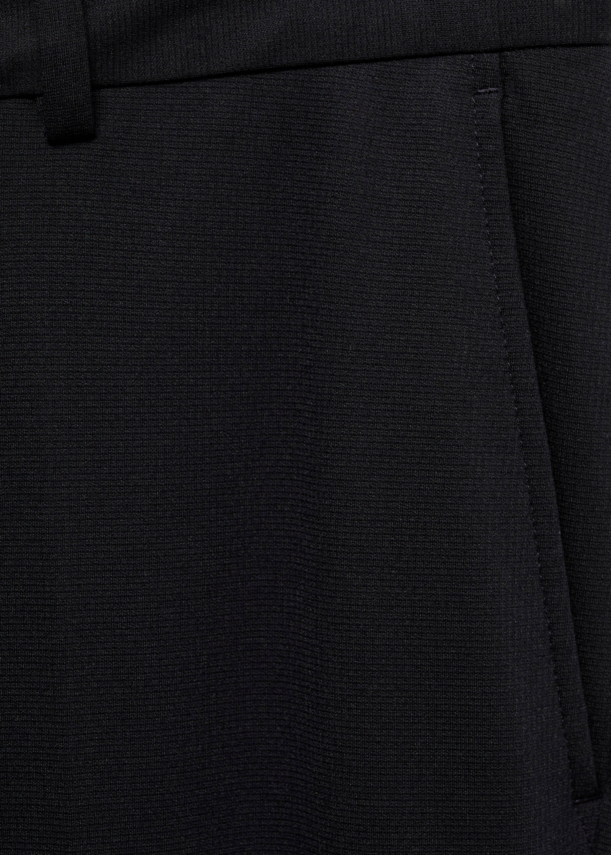 Немнущиеся костюмные брюки из ткани стретч - Деталь изделия 8