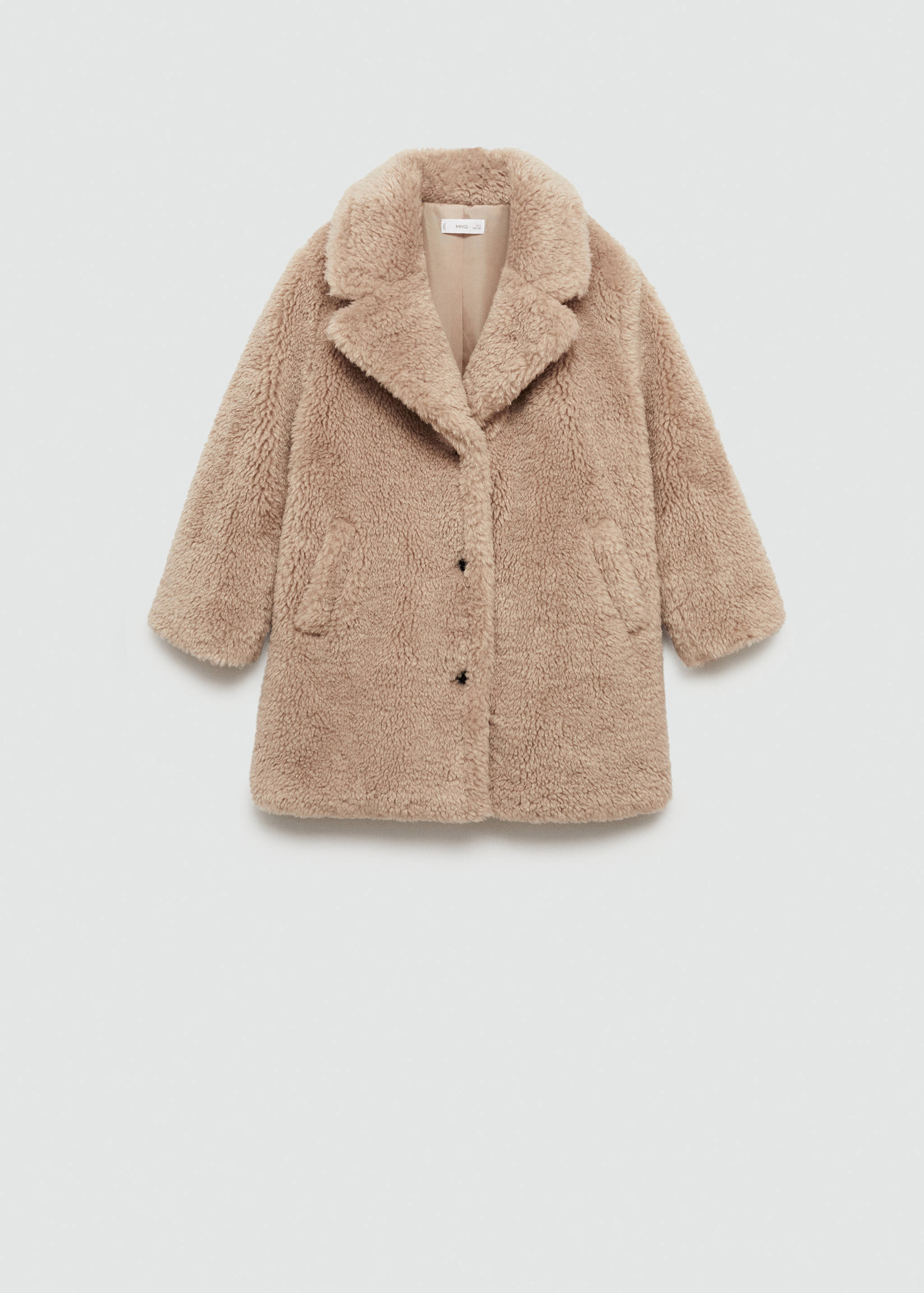 Manteau imitation mouton - Article sans modèle