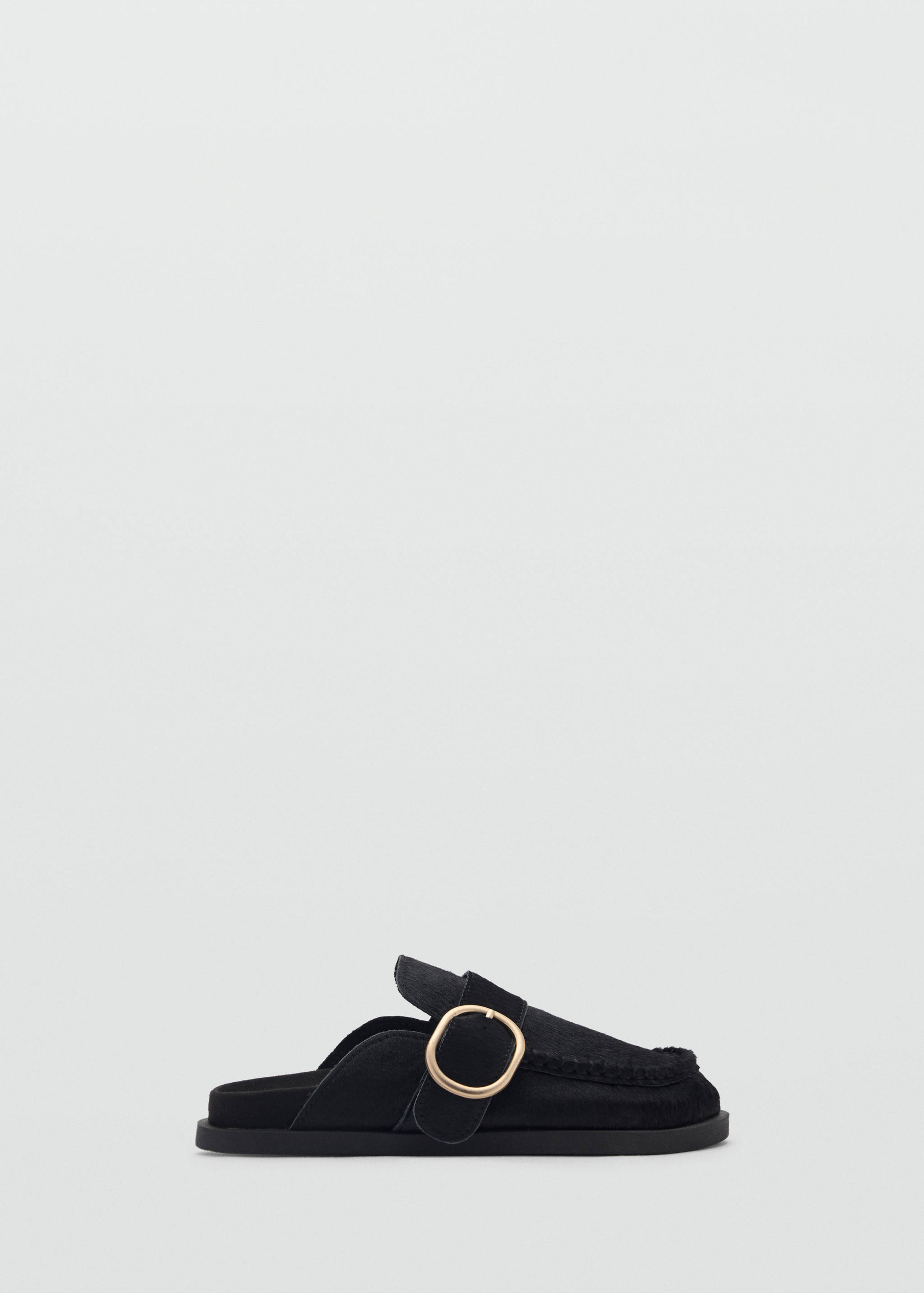 Sabots cuir boucle - Article sans modèle