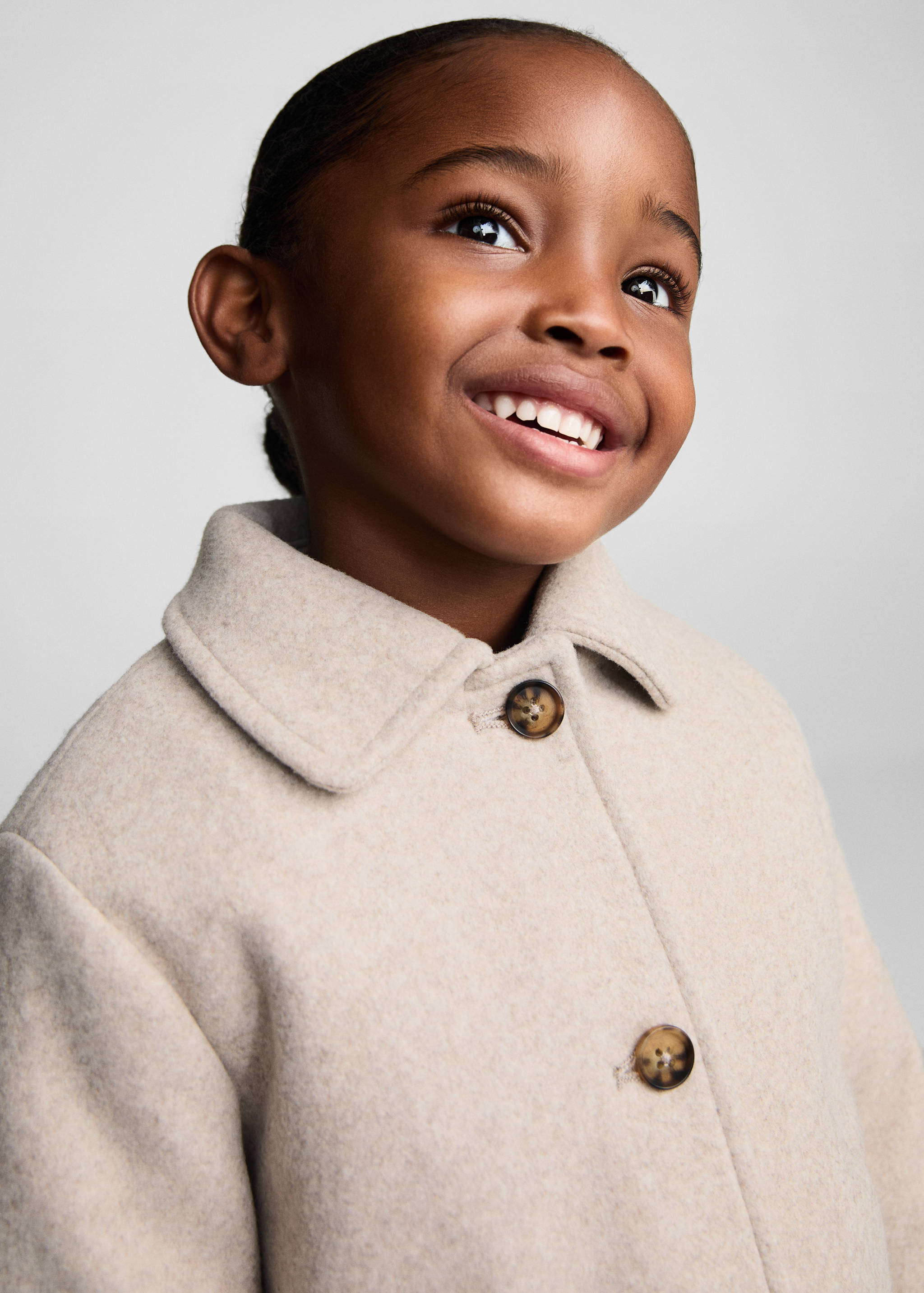 Short cloth coat - Details of the article 1