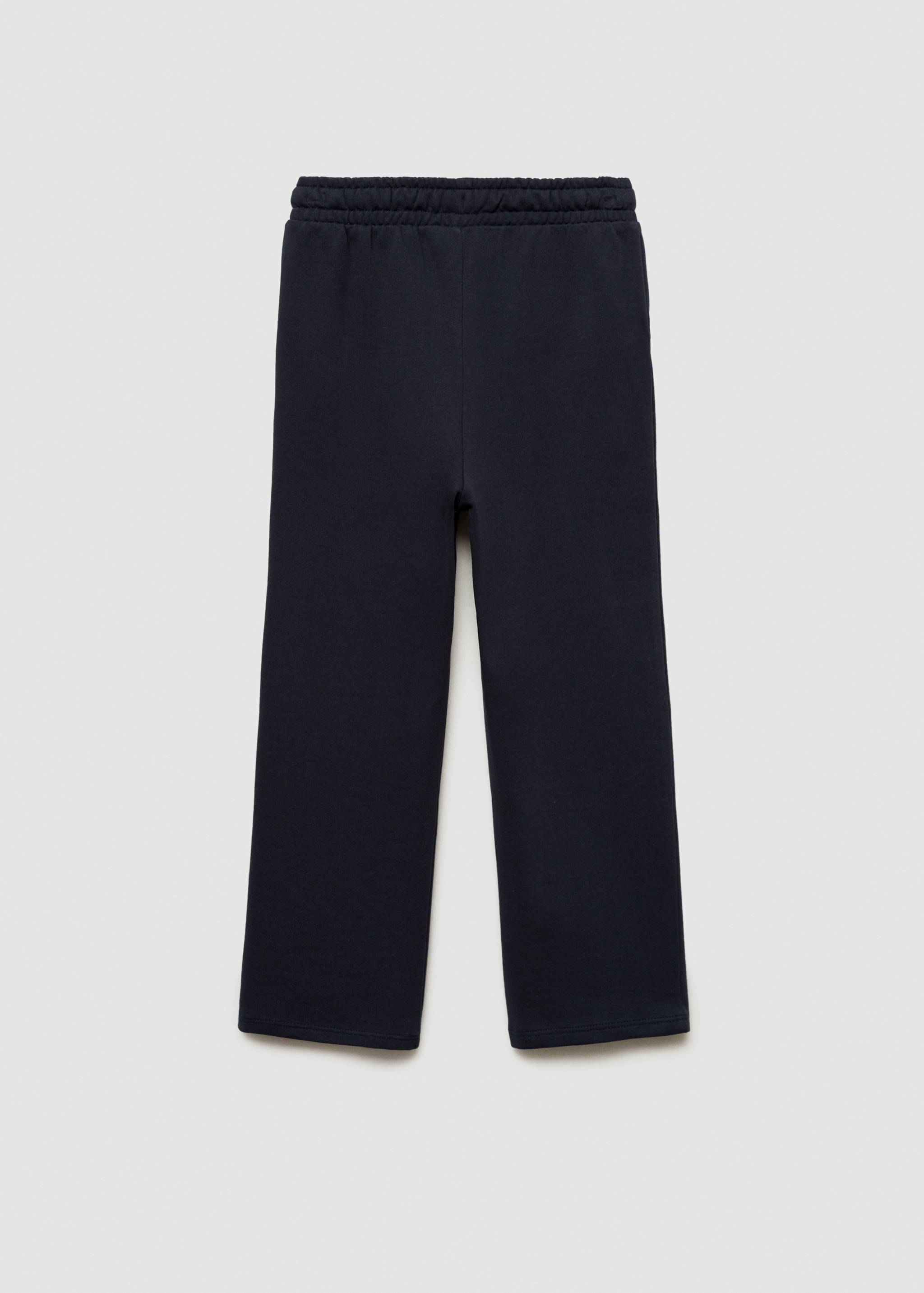 Straight-fit cotton trousers - Reverse of the article