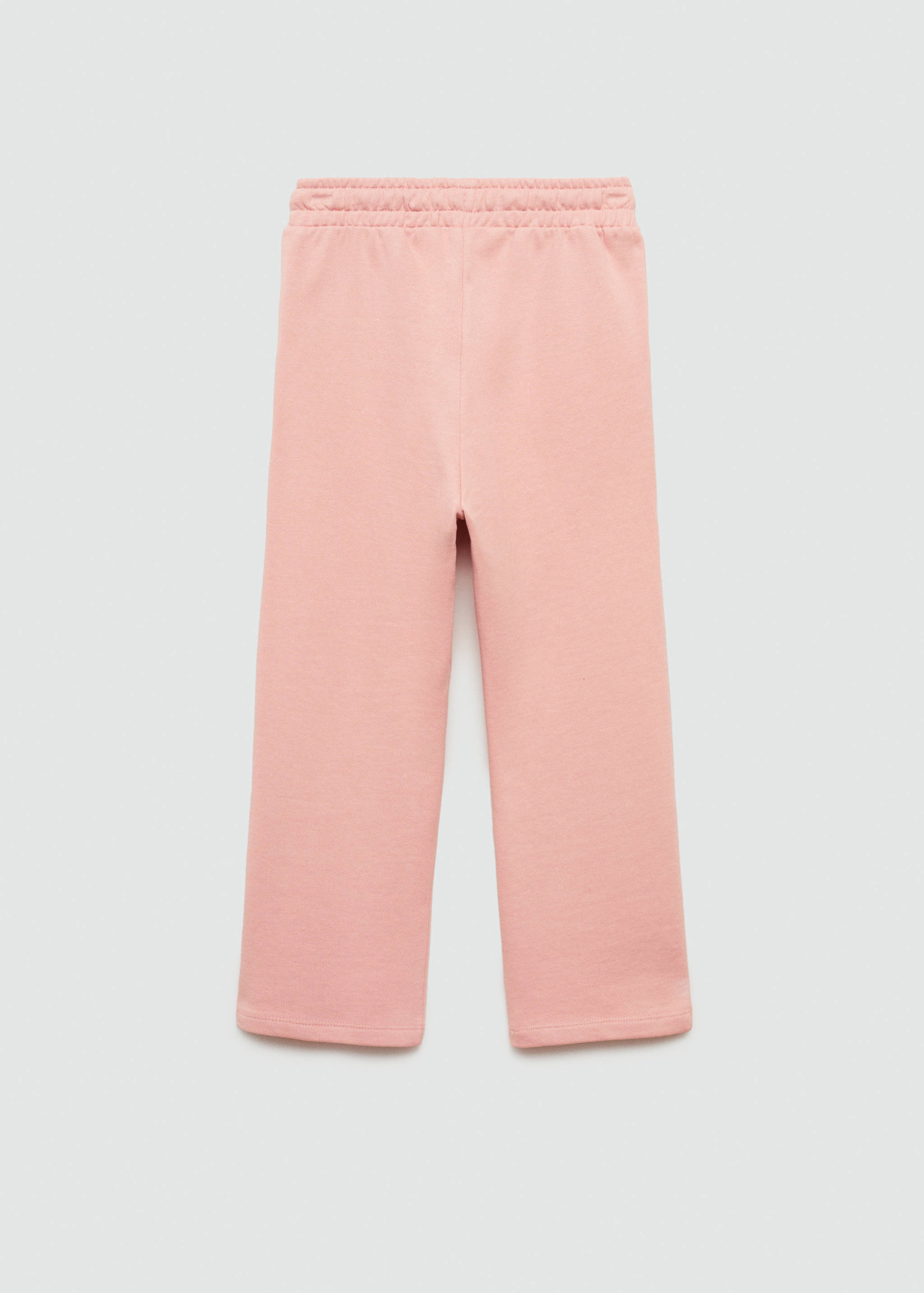 Straight-fit cotton trousers - Reverse of the article