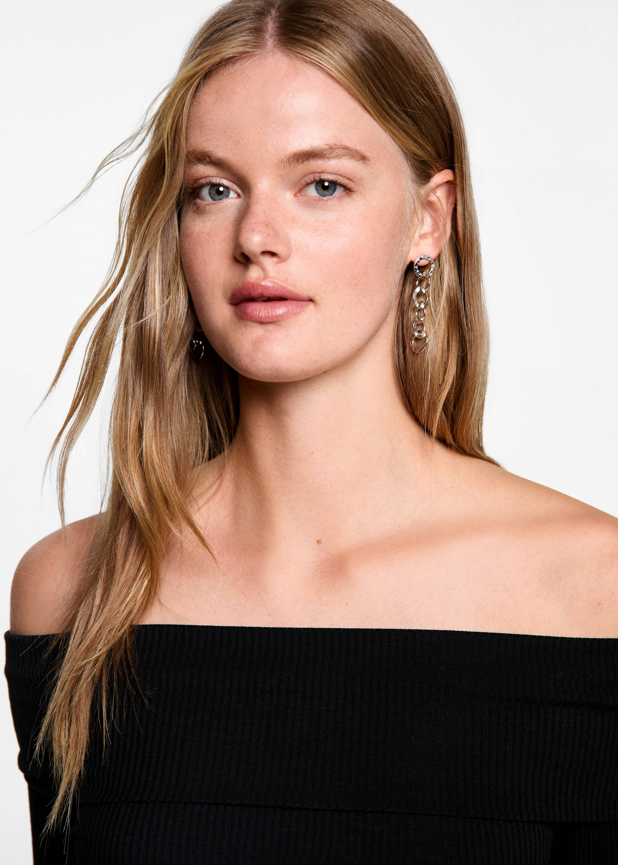 Vestido largo hombros descubiertos - Detalle del artículo 1