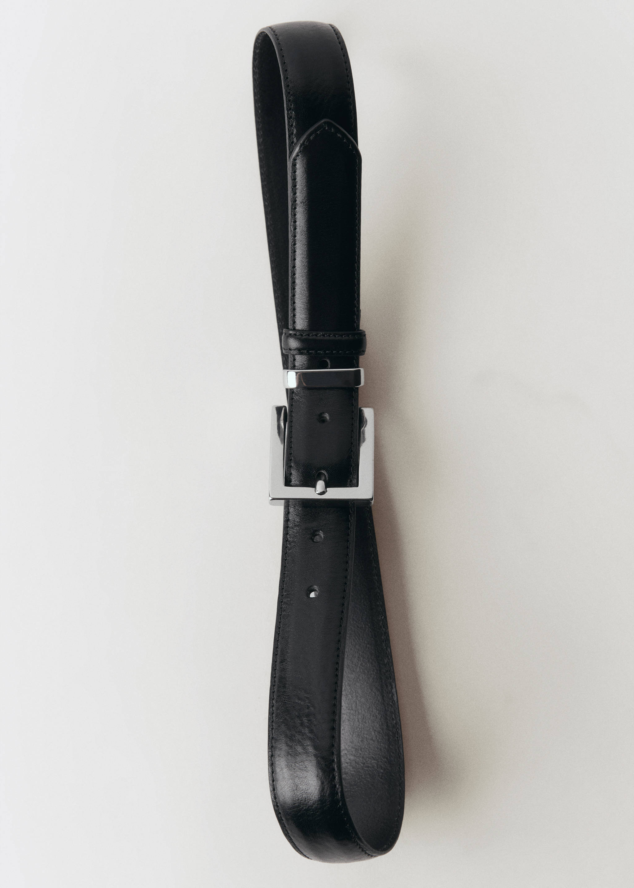 Cinturón piel hebilla cuadrada - Detalle del artículo 2