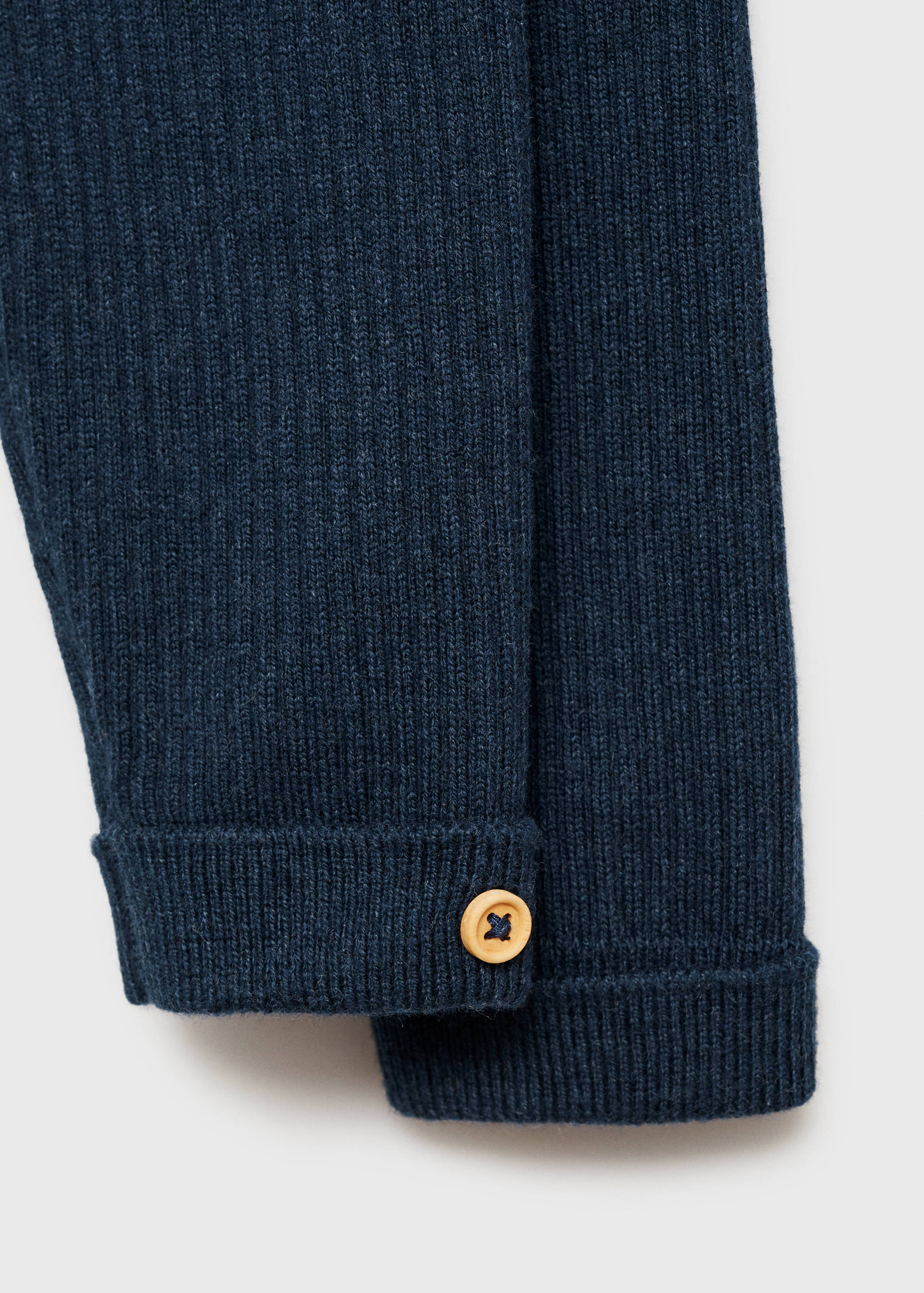 Gerippte Leggings mit Umschlagsaum - Detail des Artikels 8