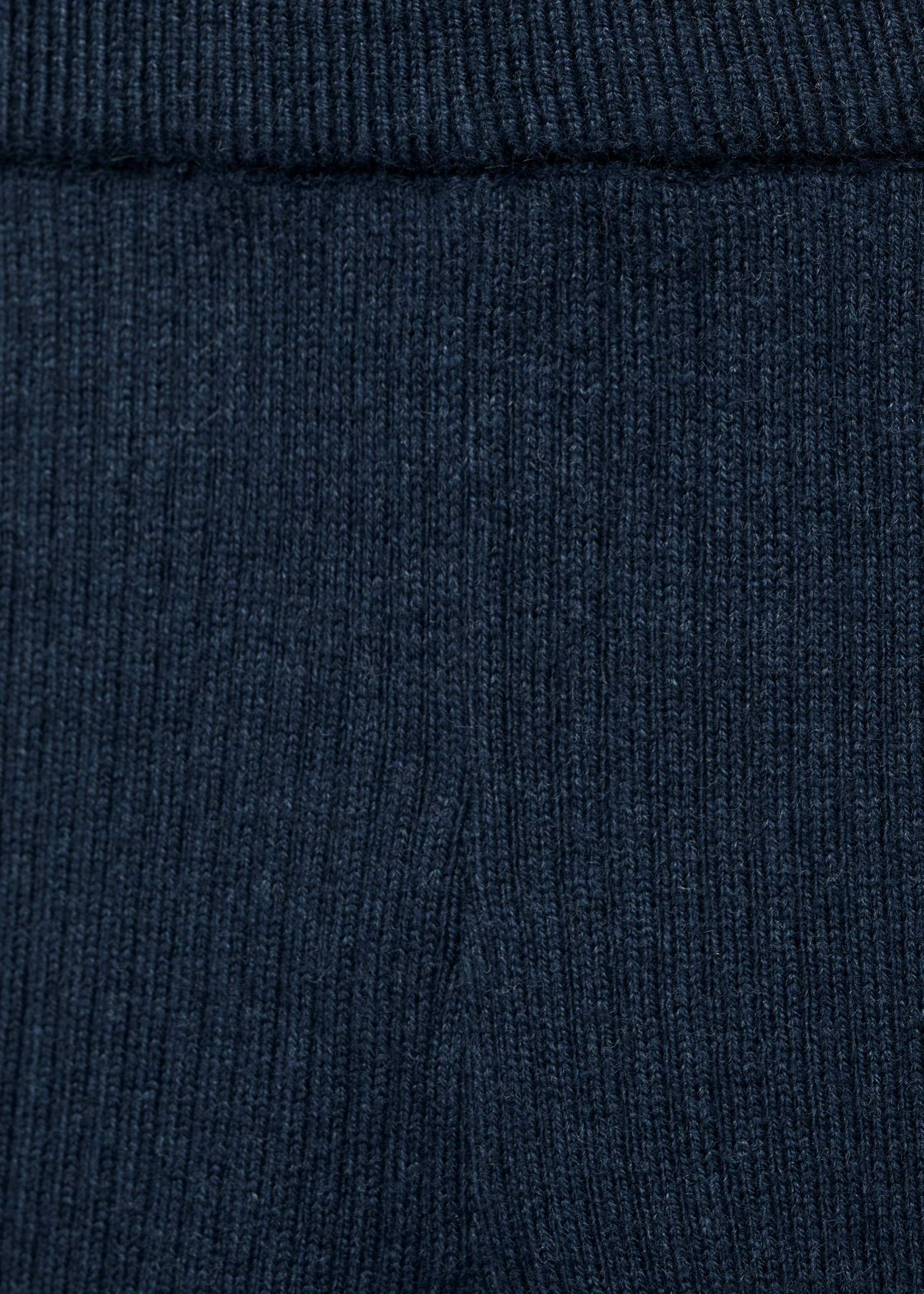 Gerippte Leggings mit Umschlagsaum - Detail des Artikels 0