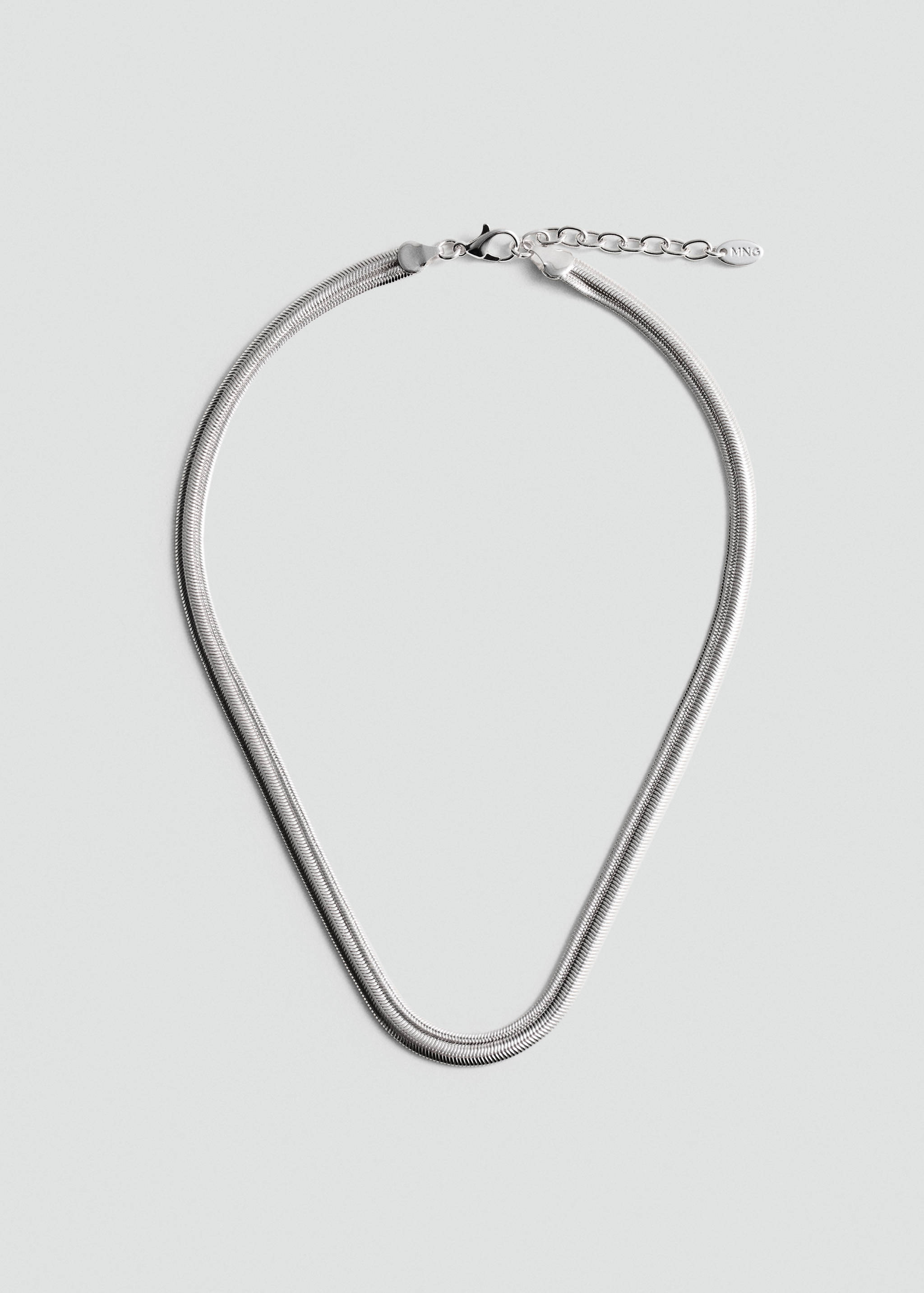 Slim chain necklace - Article without model