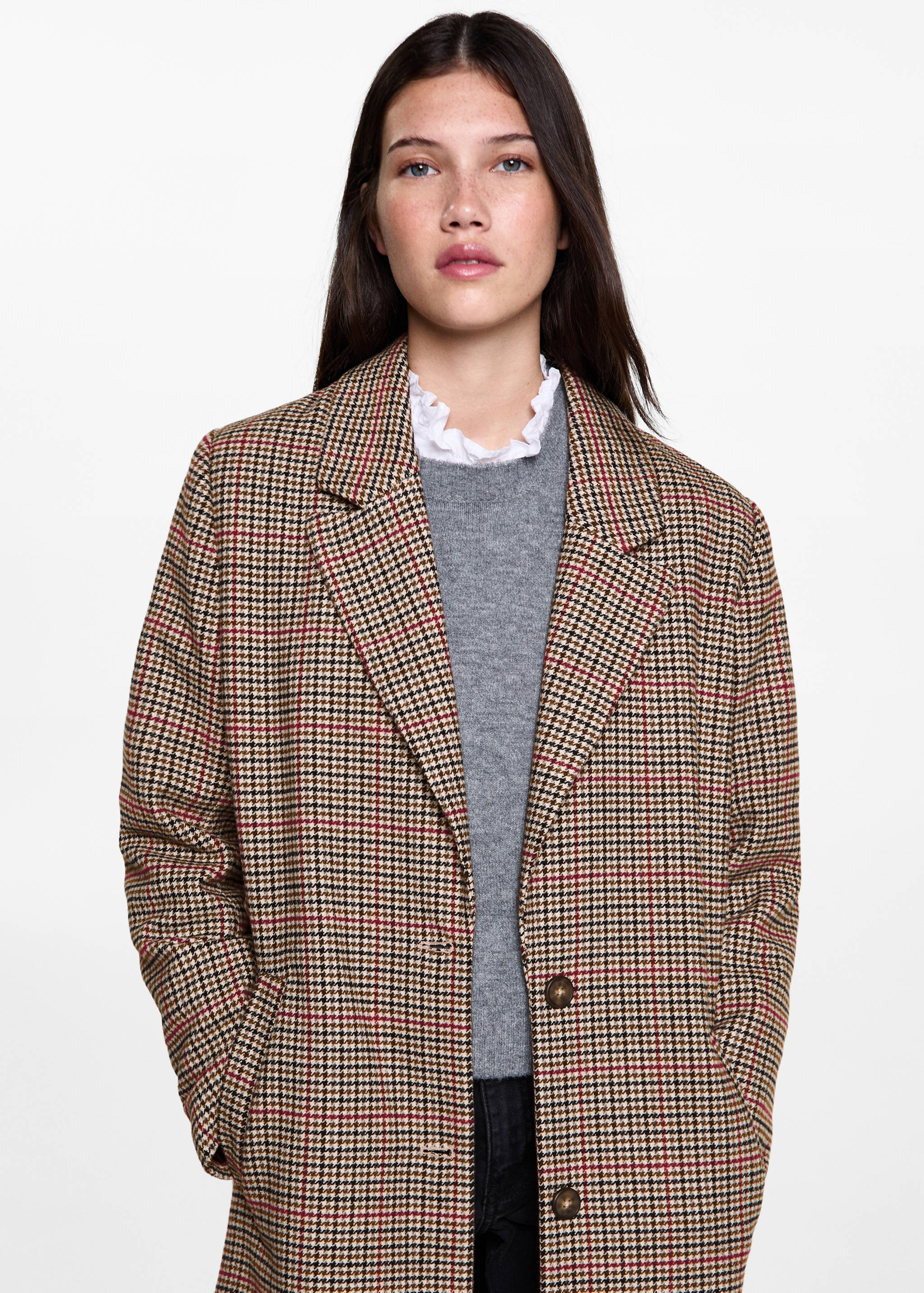 Houndstooth coat - Details of the article 4