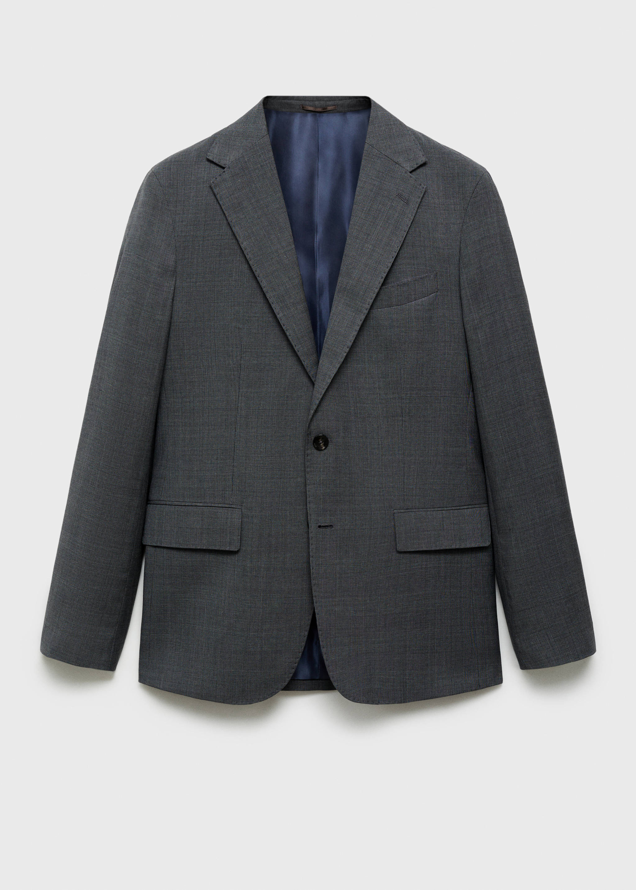 Venecia 100% virgin wool Prince of Wales check suit jacket - Article without model