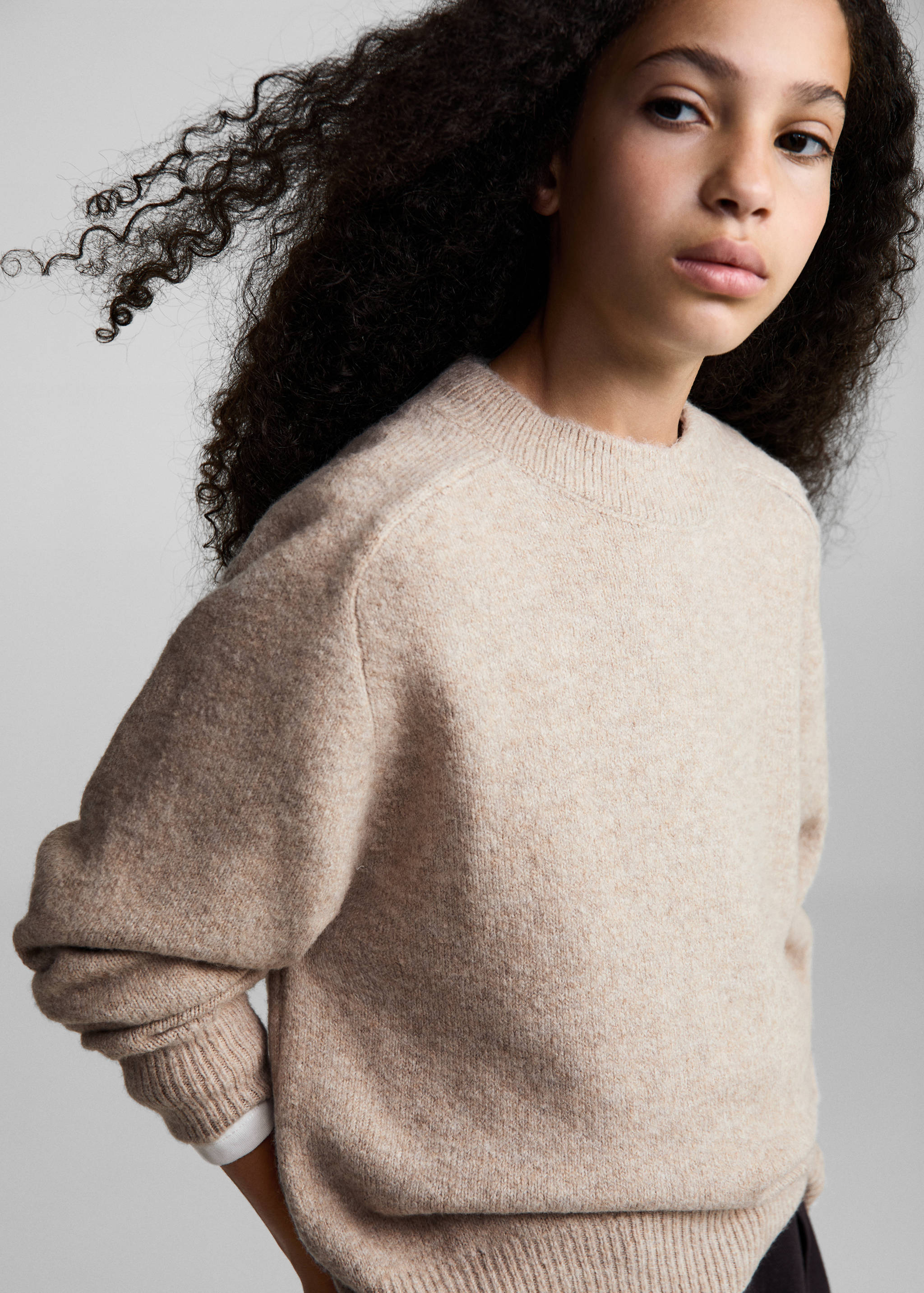 Jersey recto cuello redondo - Detalle del artículo 1