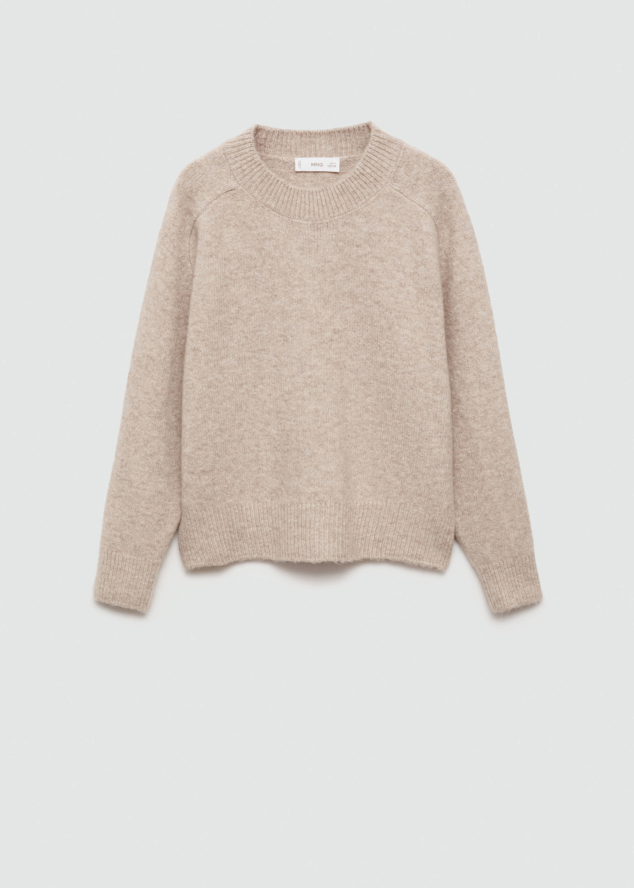 Jersey recto cuello redondo - Artículo sin modelo