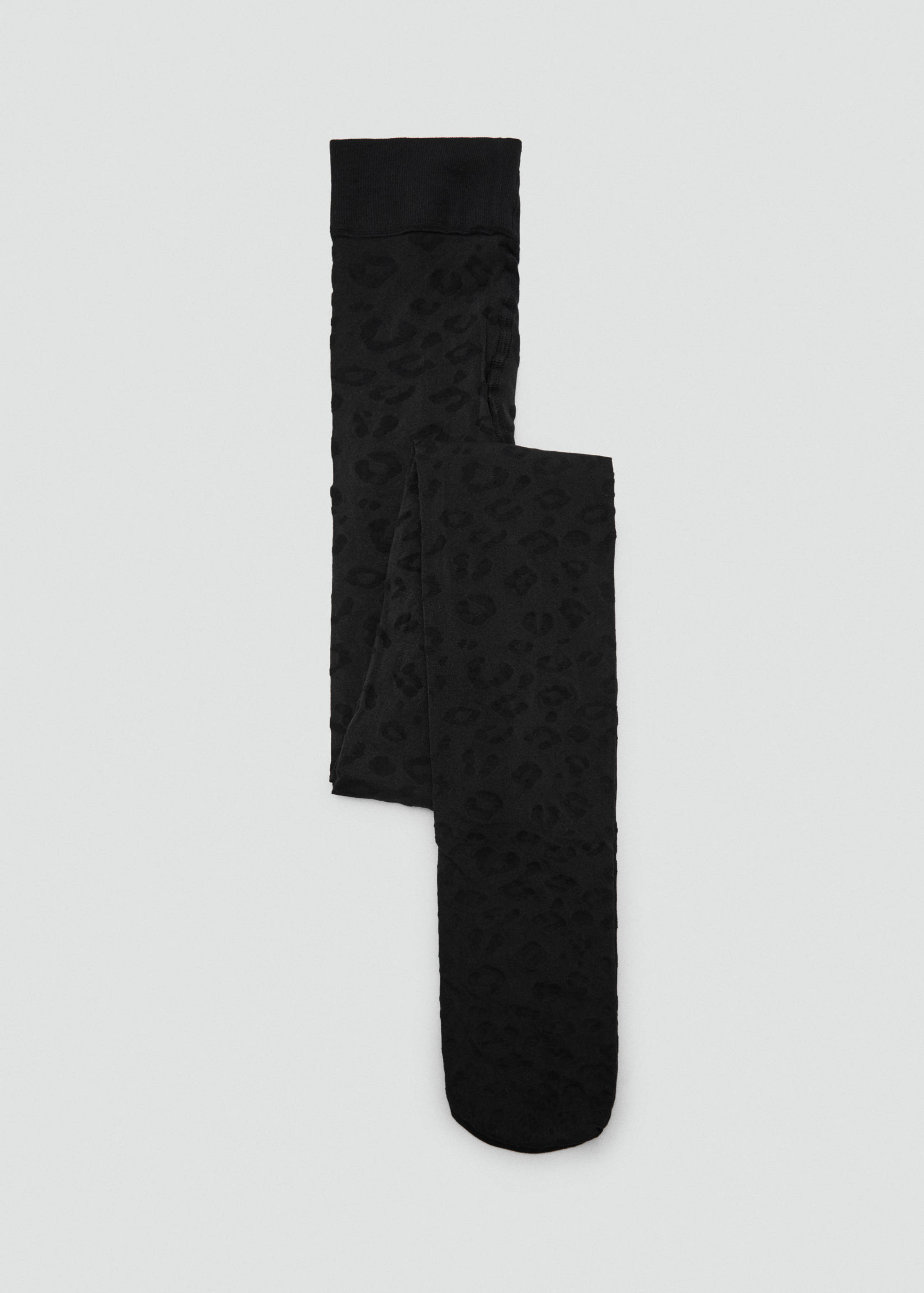 Leopard-print thin veiled stockings - Article without model