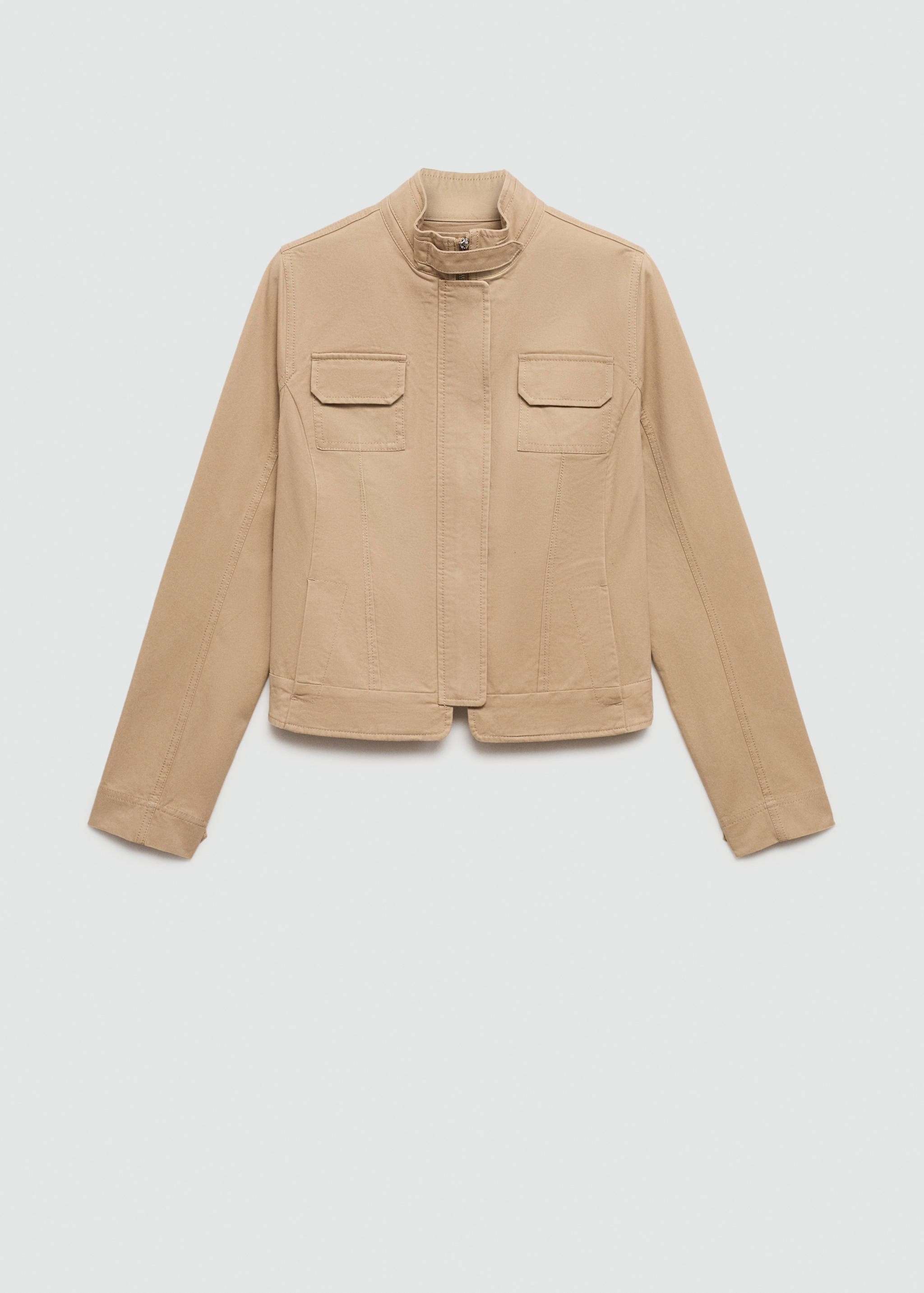 Pockets denim jacket - Article without model