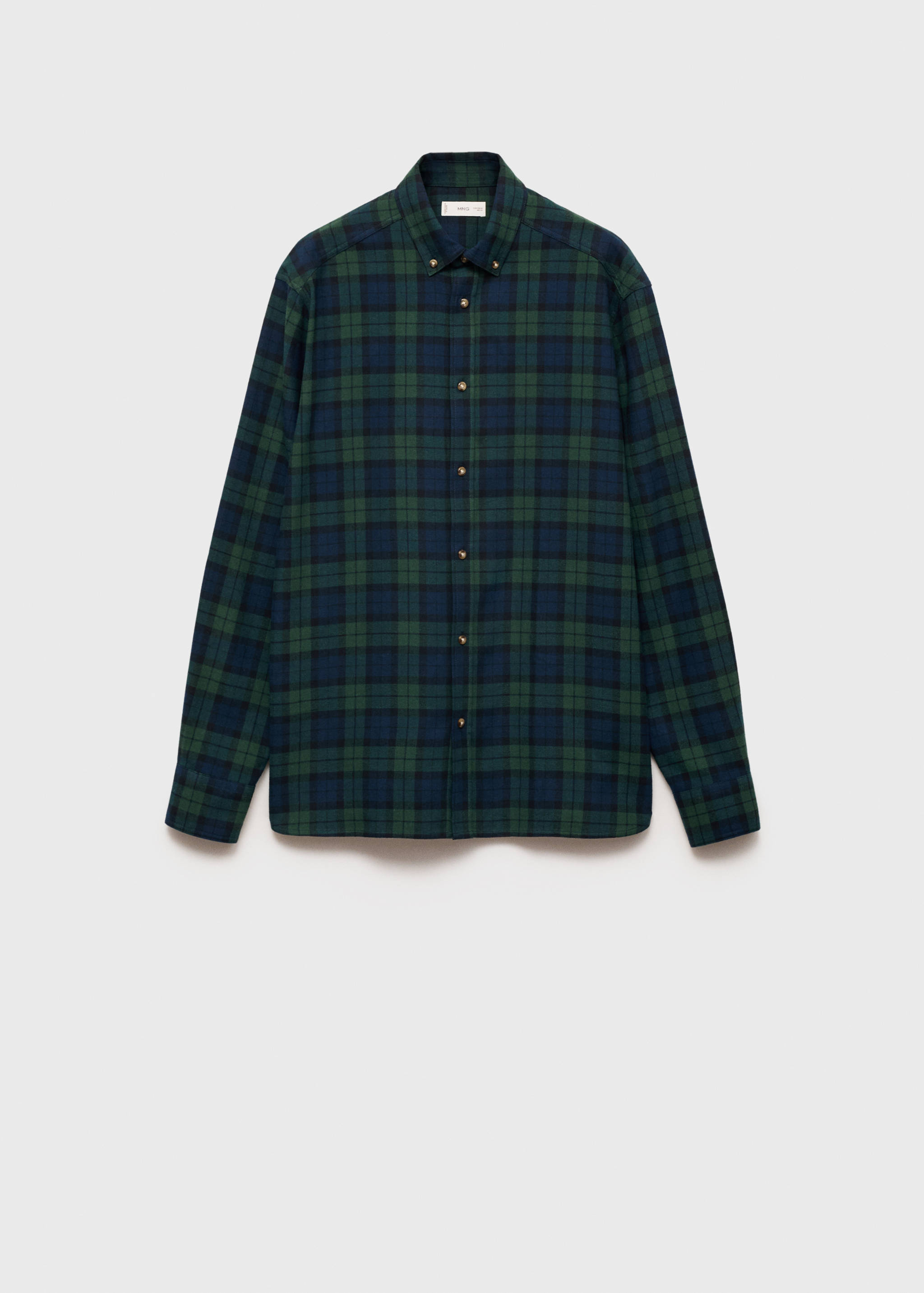 Check cotton shirt - Article without model