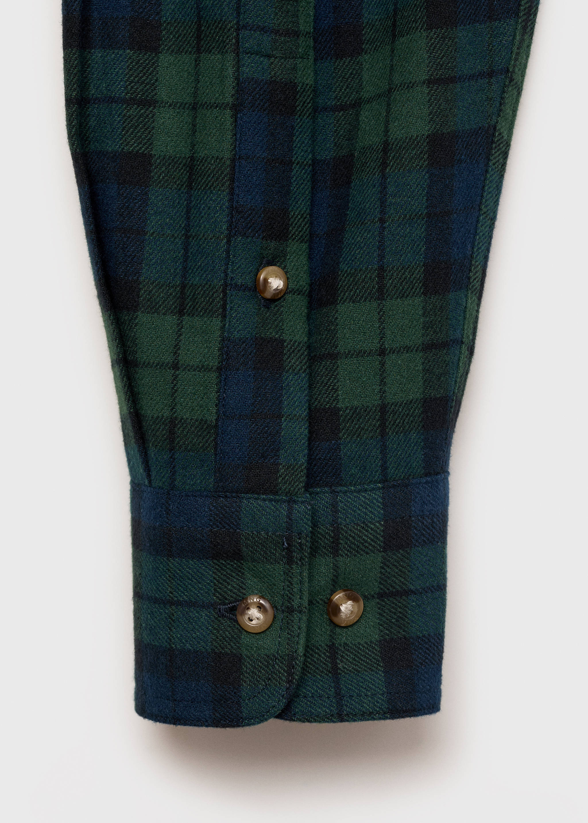 Check cotton shirt - Details of the article 0