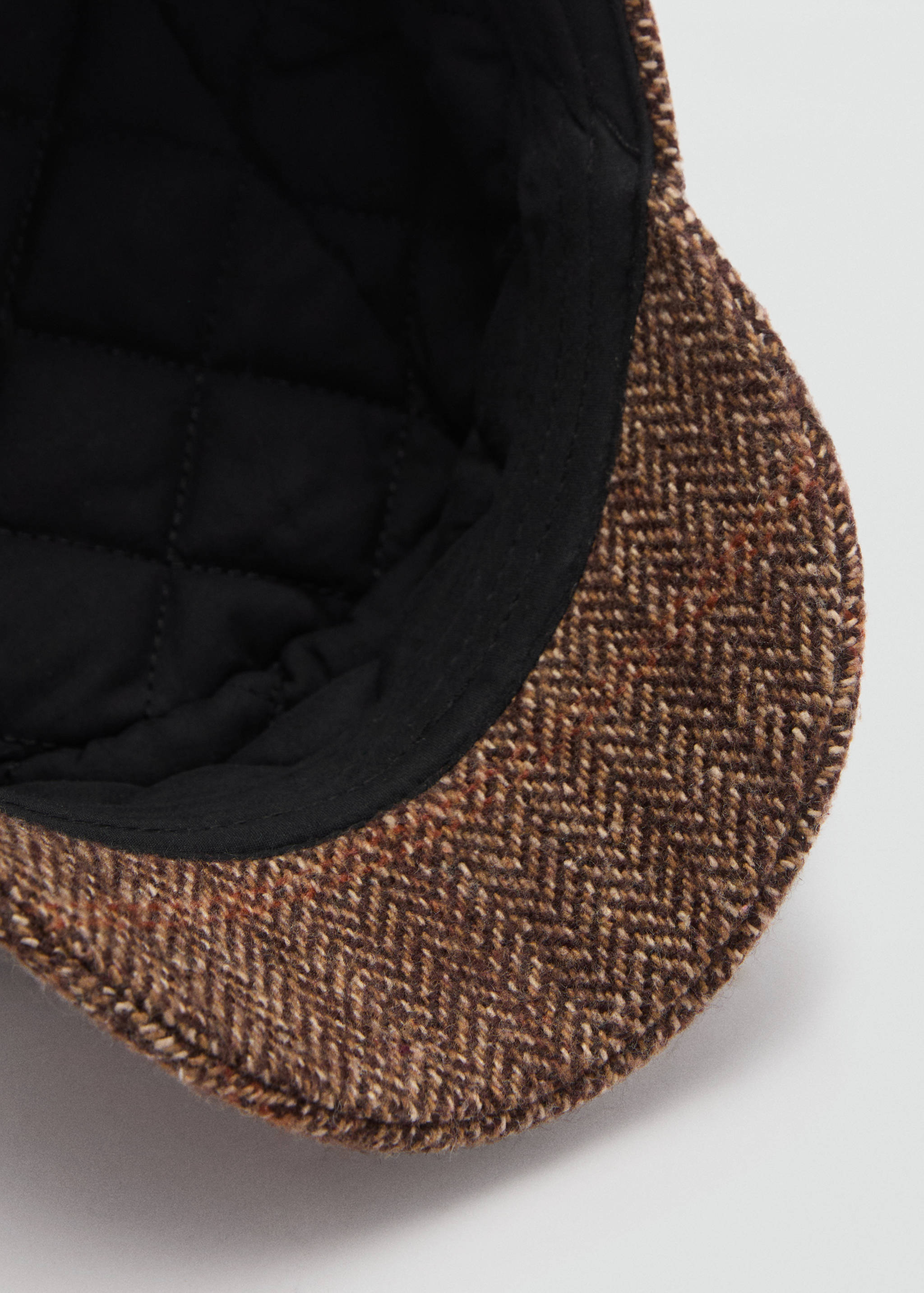 Herringbone baker cap - Details of the article 2
