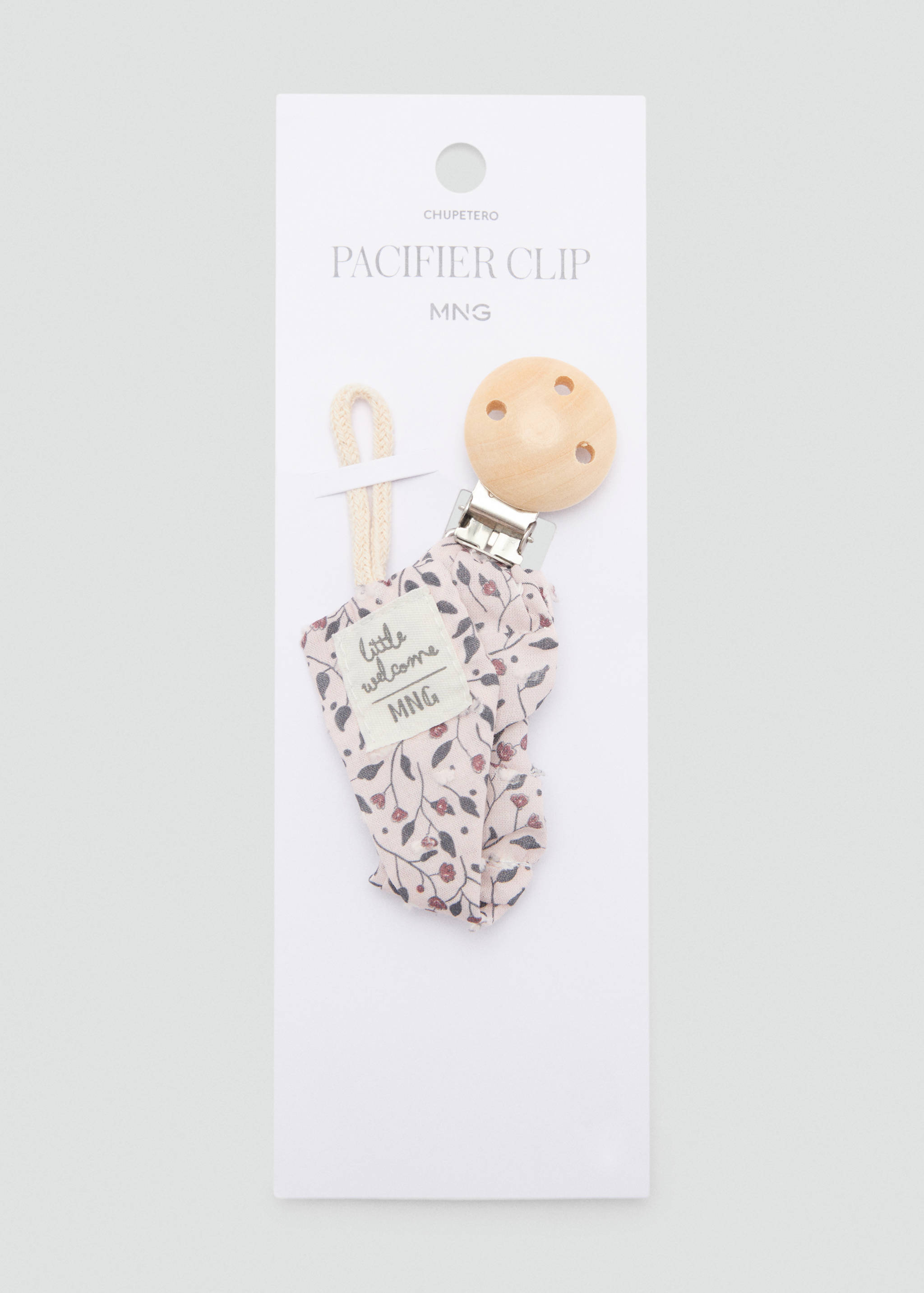 Printed brooch pacifier holder - Article without model