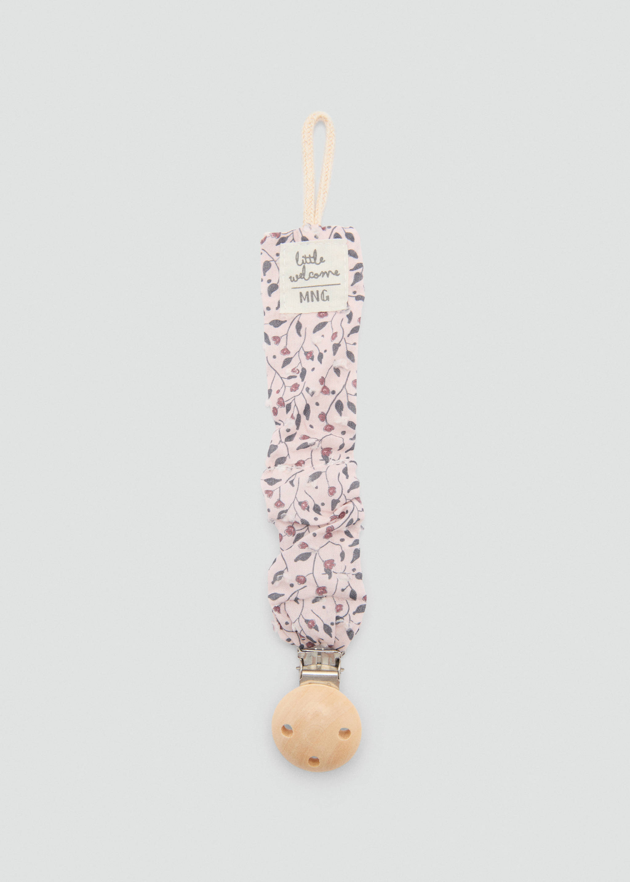 Printed brooch pacifier holder - Medium plane