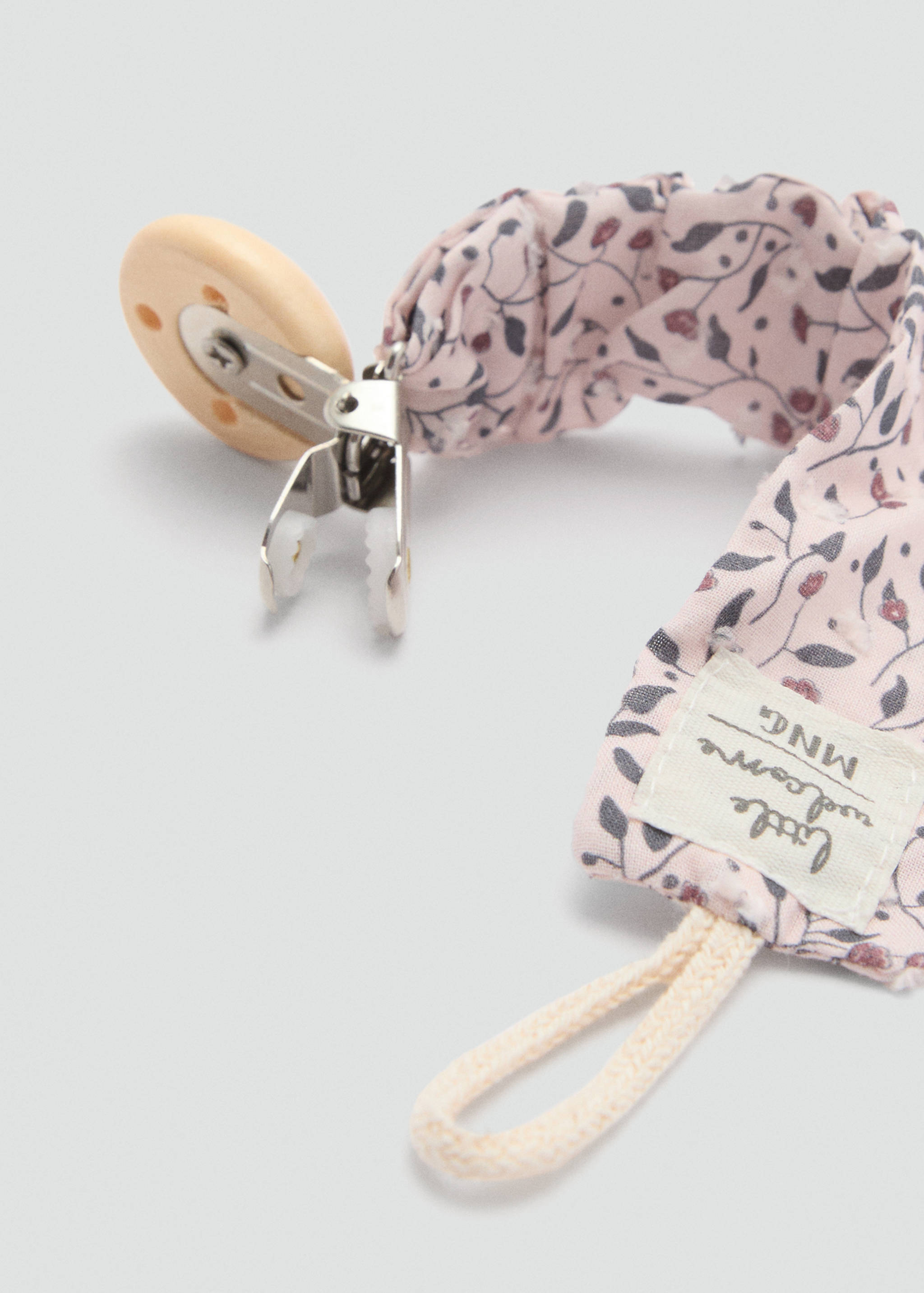 Printed brooch pacifier holder - Details of the article 1