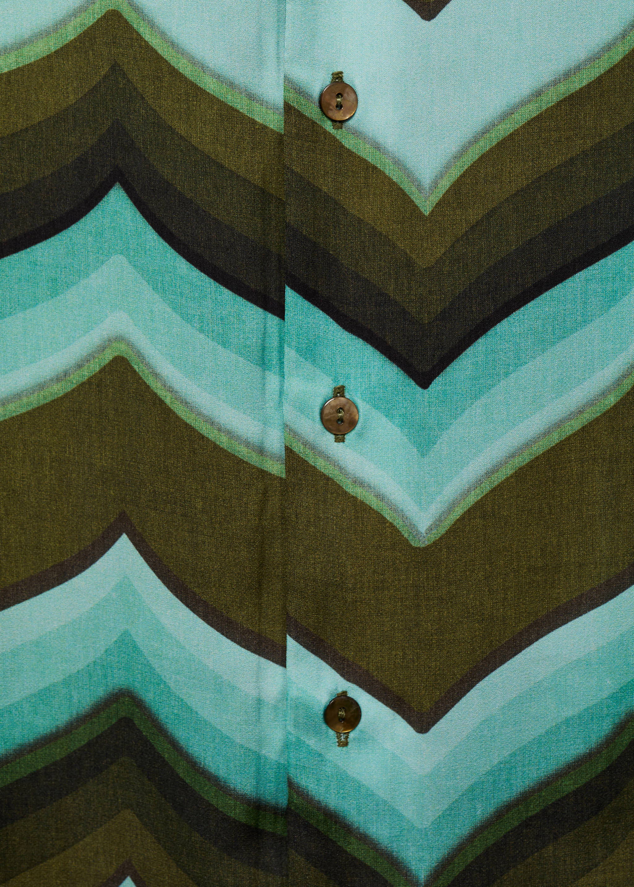 Printed flowy shirt - Details of the article 0