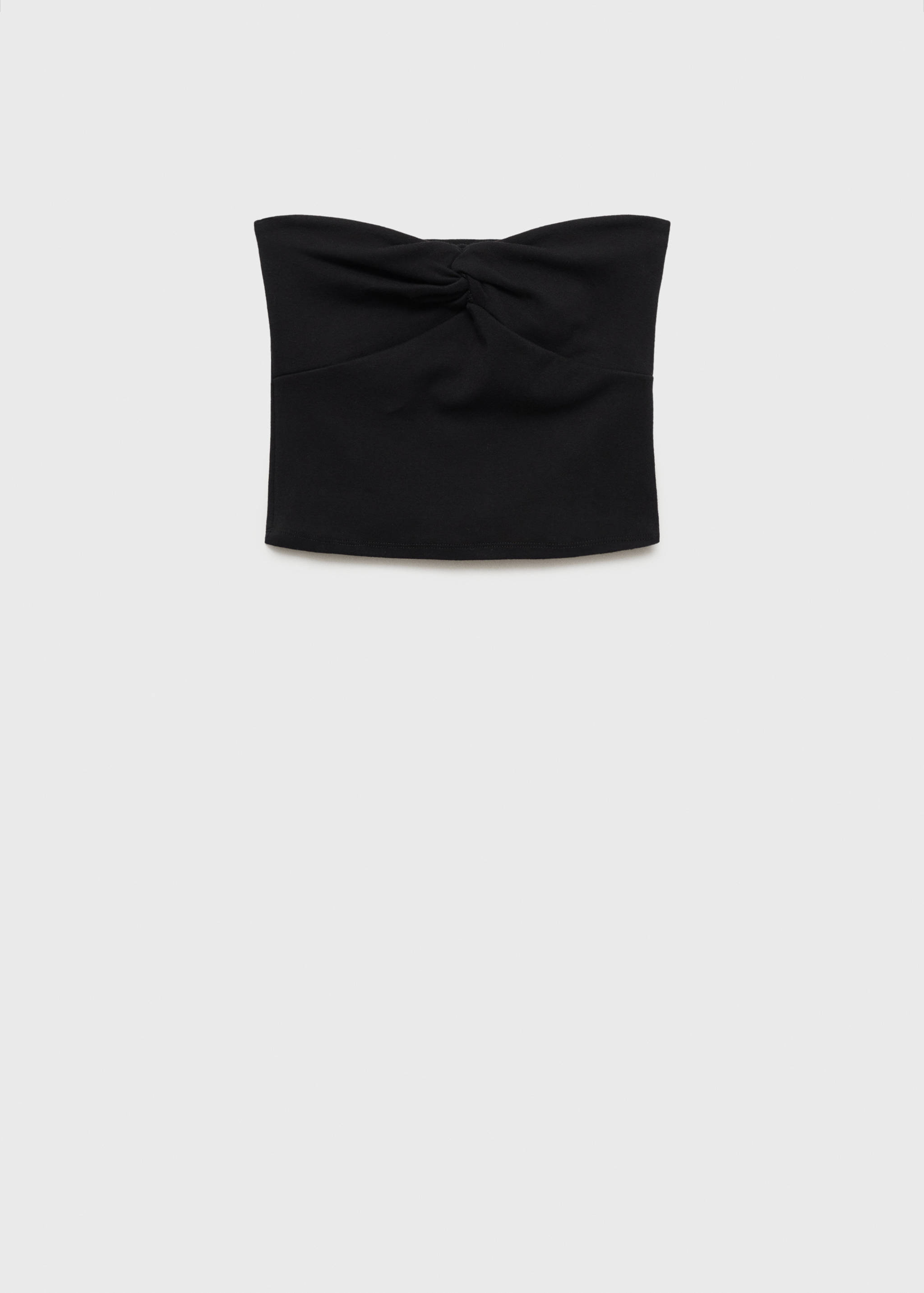 Knot crop top - Article without model