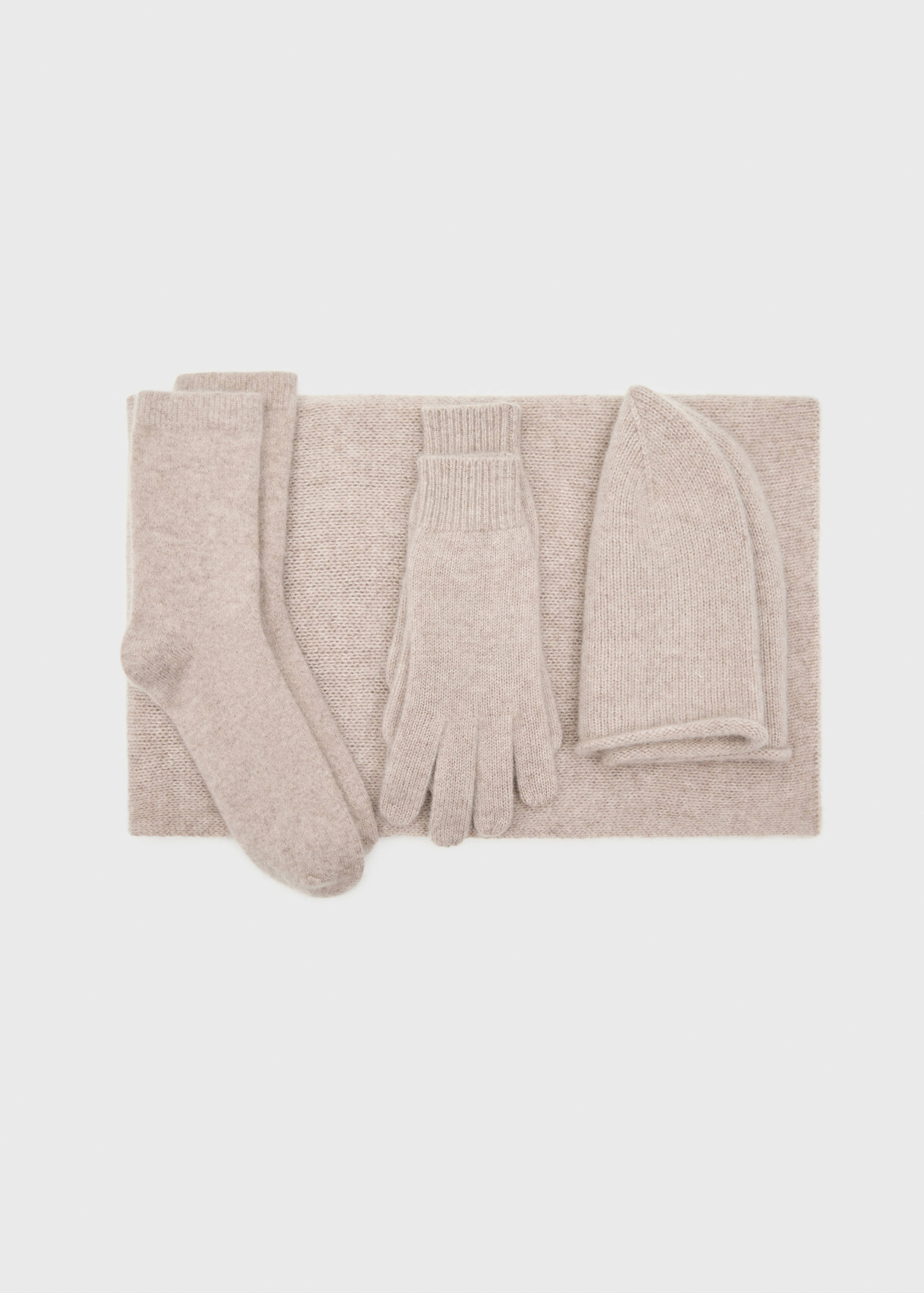 100% Cashmere gloves - Details of the article 1