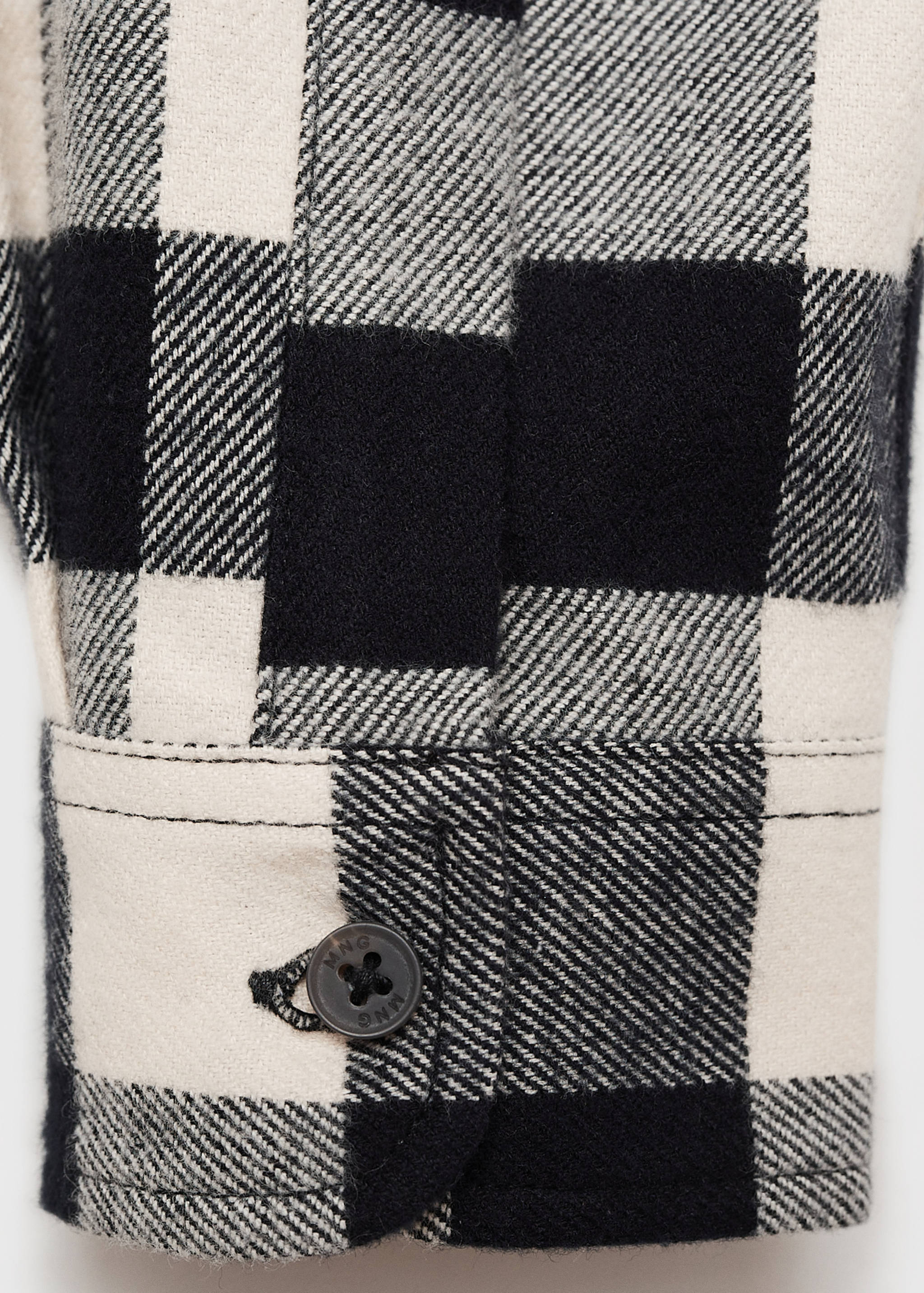 Check cotton shirt - Details of the article 0