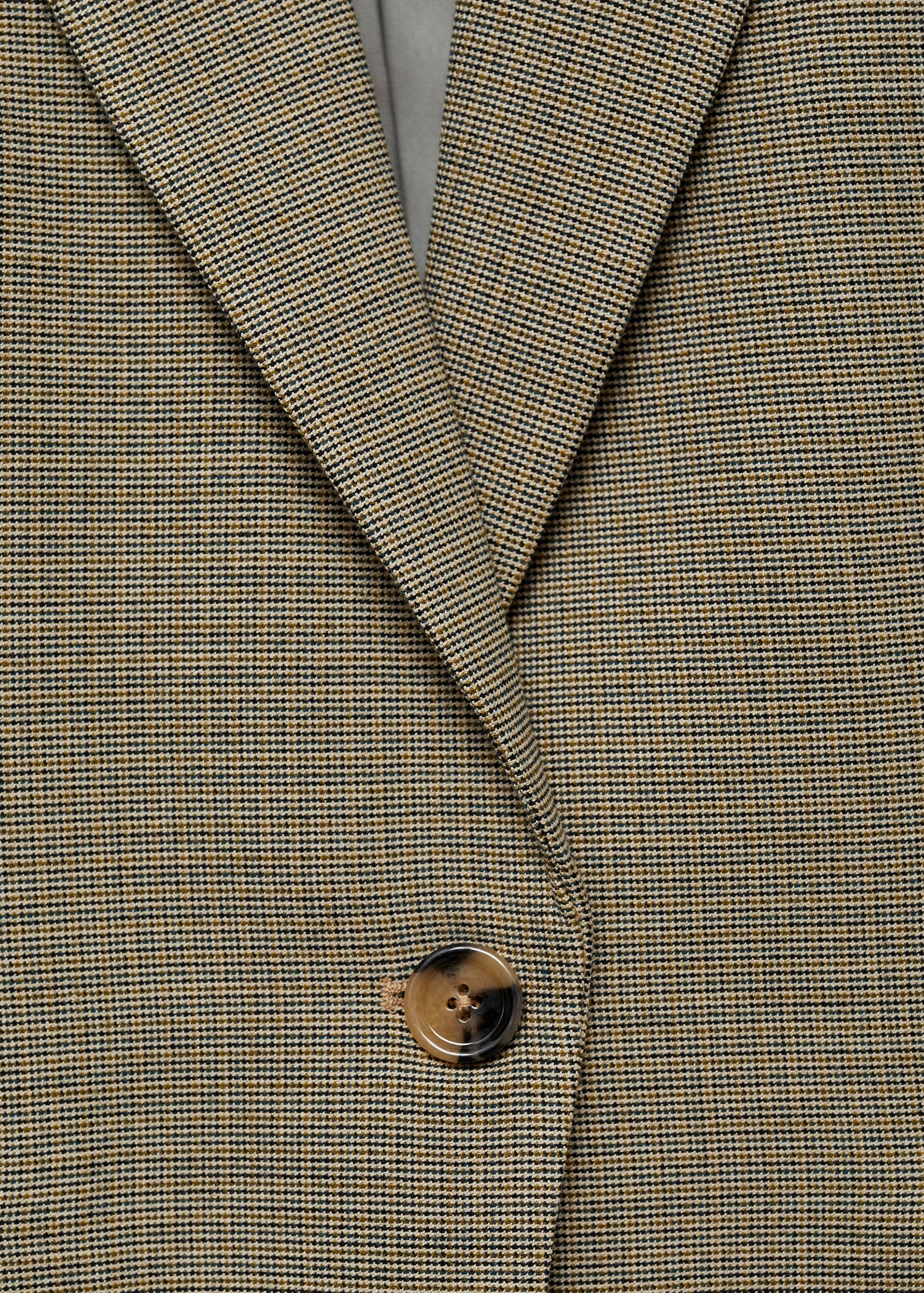 Micro-houndstooth suit jacket - Details of the article 0