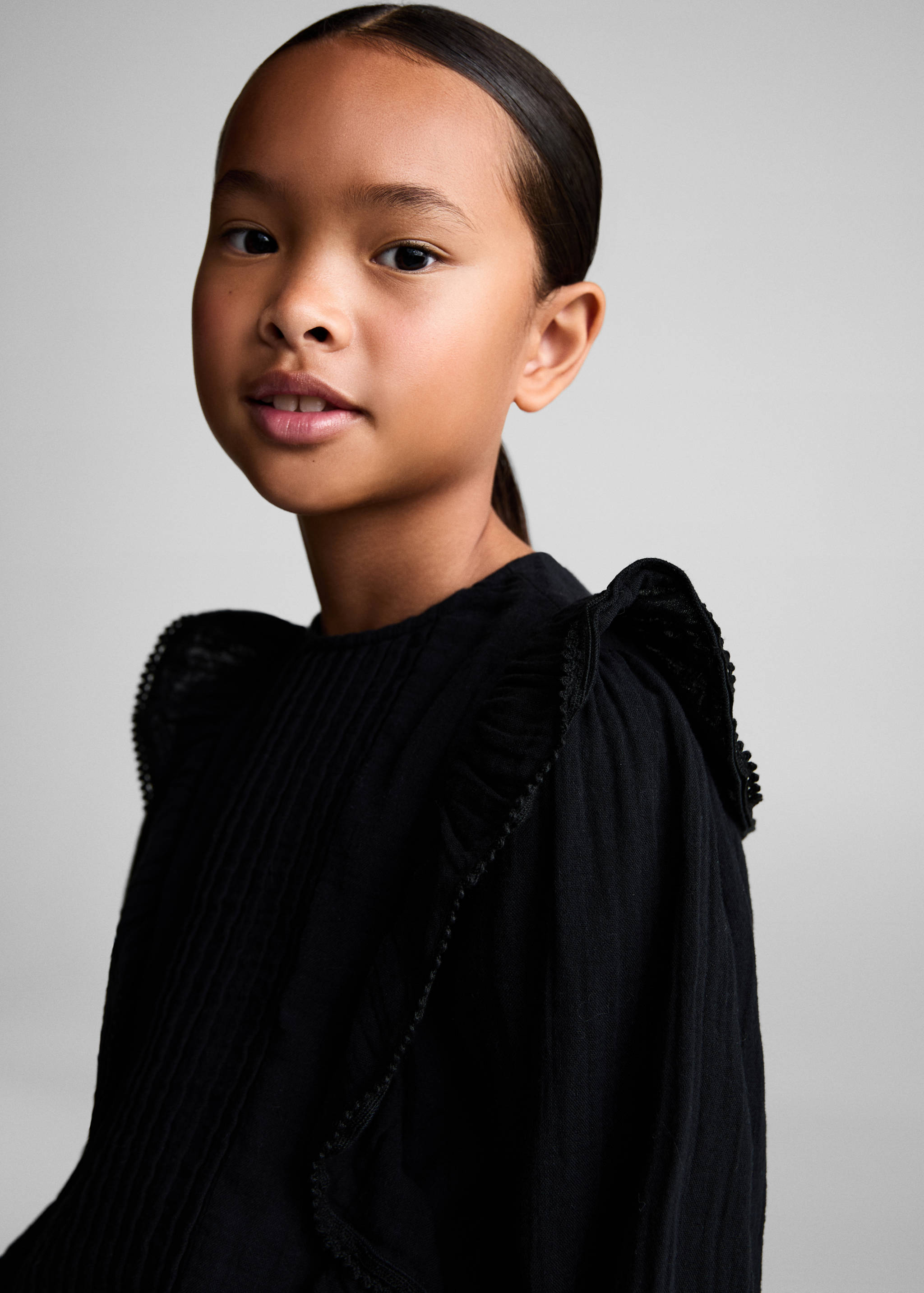 Chemisier à volants brodé - Détail de l'article 1