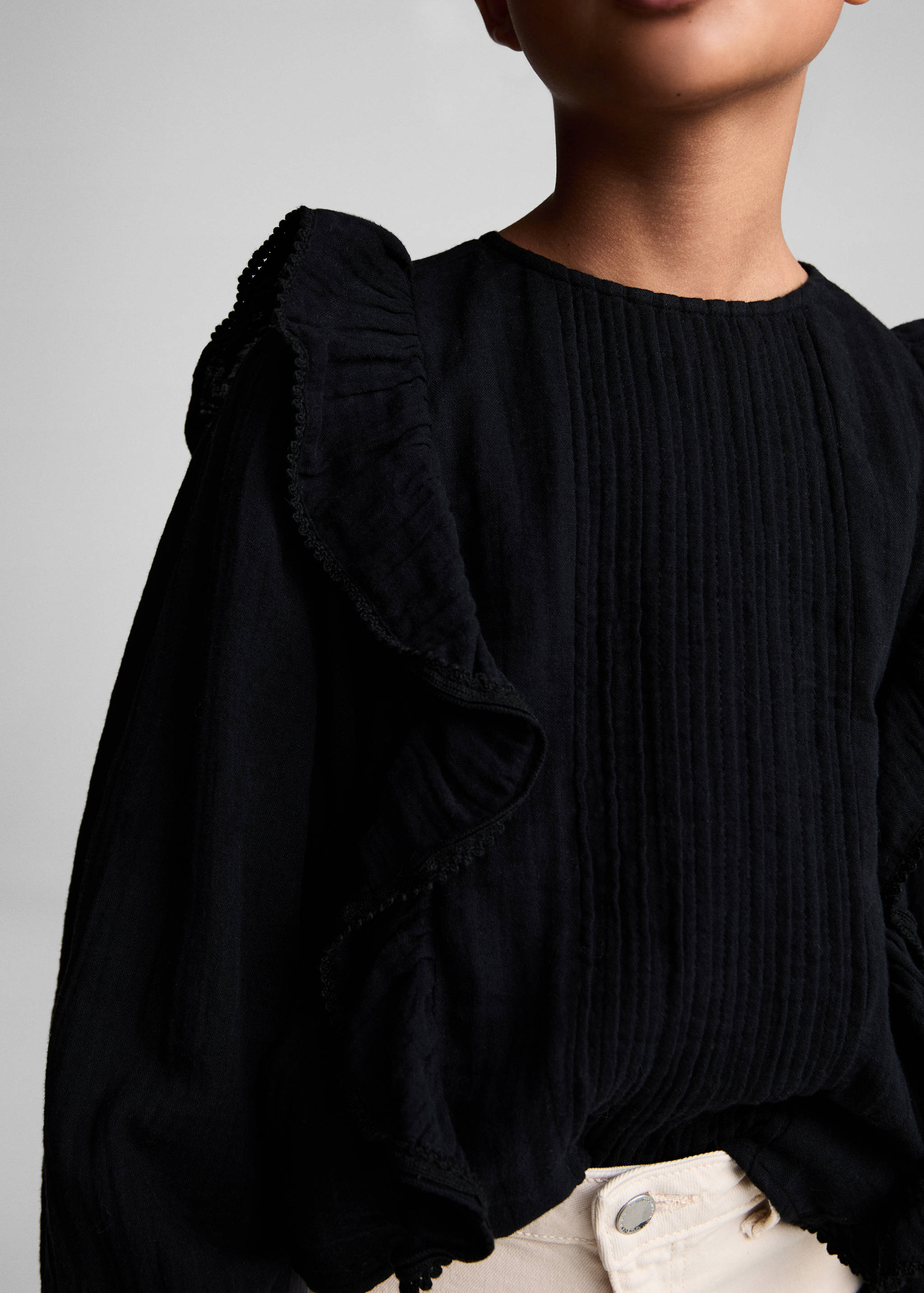 Chemisier à volants brodé - Détail de l'article 6