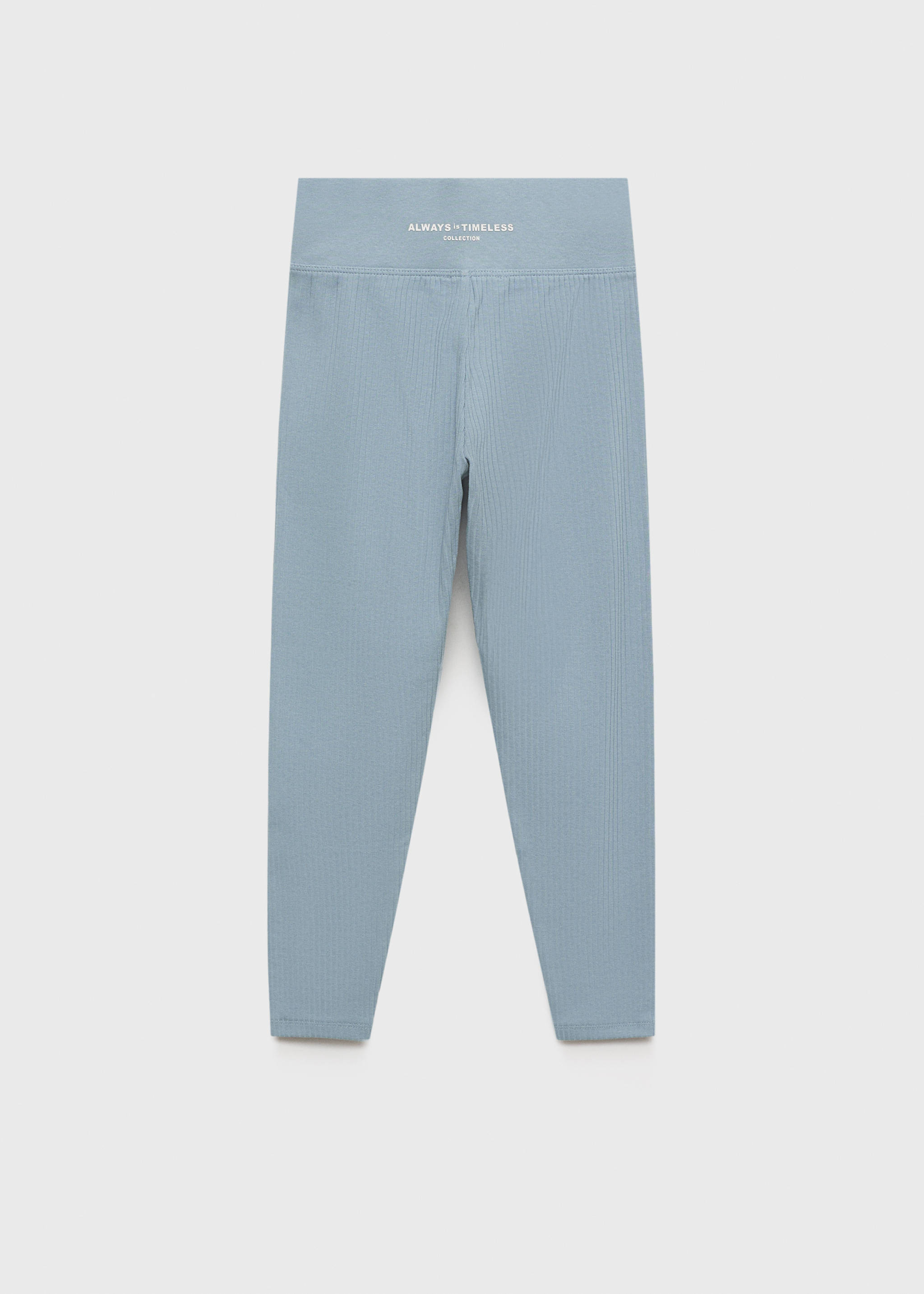 Legging maille côtelée coton - Détail de l'article 8