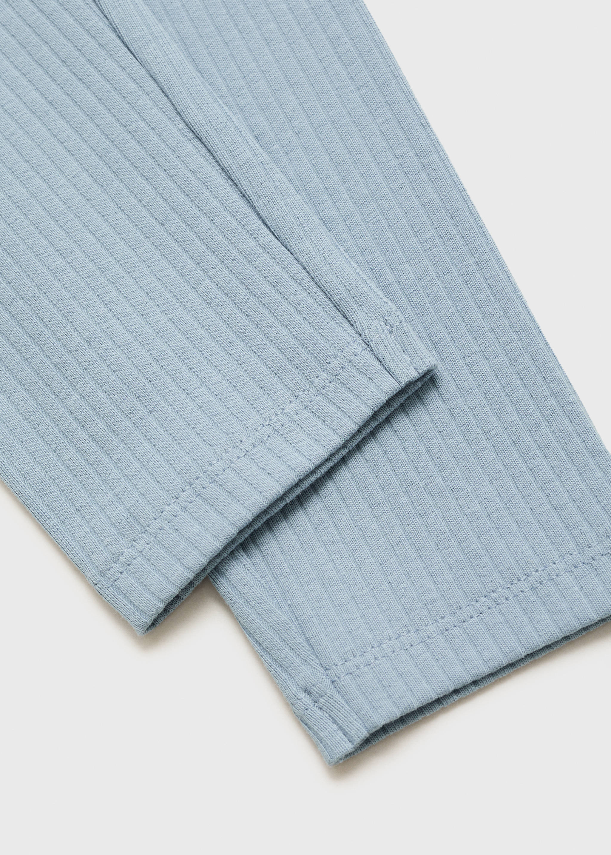 Legging maille côtelée coton - Détail de l'article 0