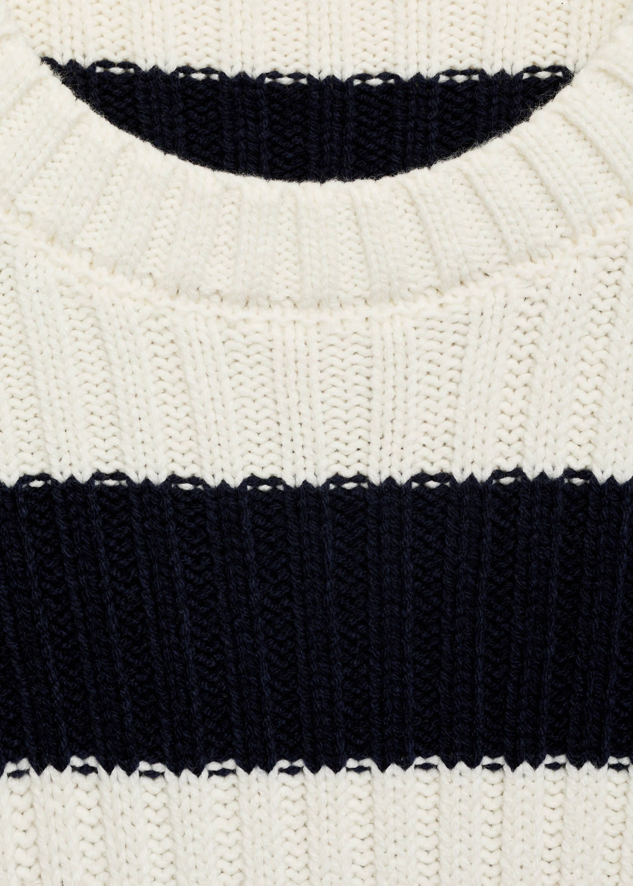 Gestreifter Strickpullover - Detail des Artikels 8